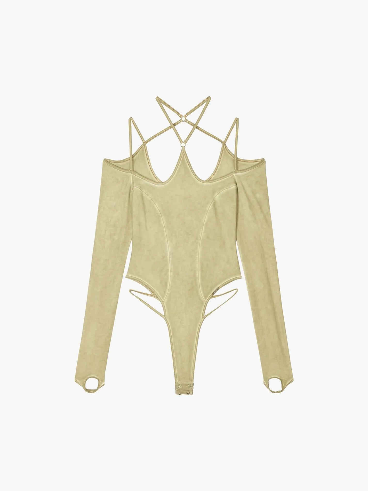 T SHIRT BODYSUIT GREEN