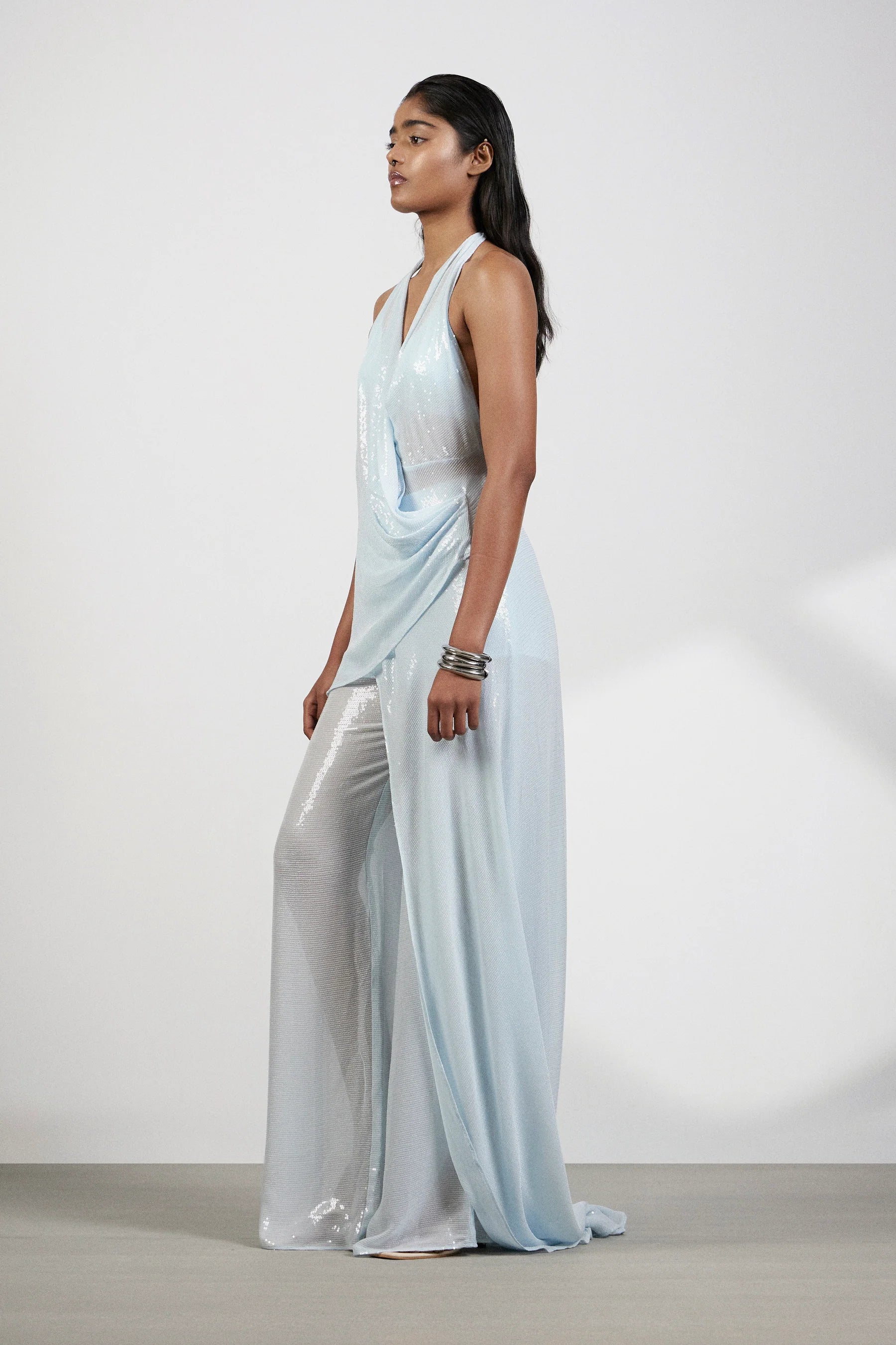 SERAPHINA DRESS IN BABY BLUE