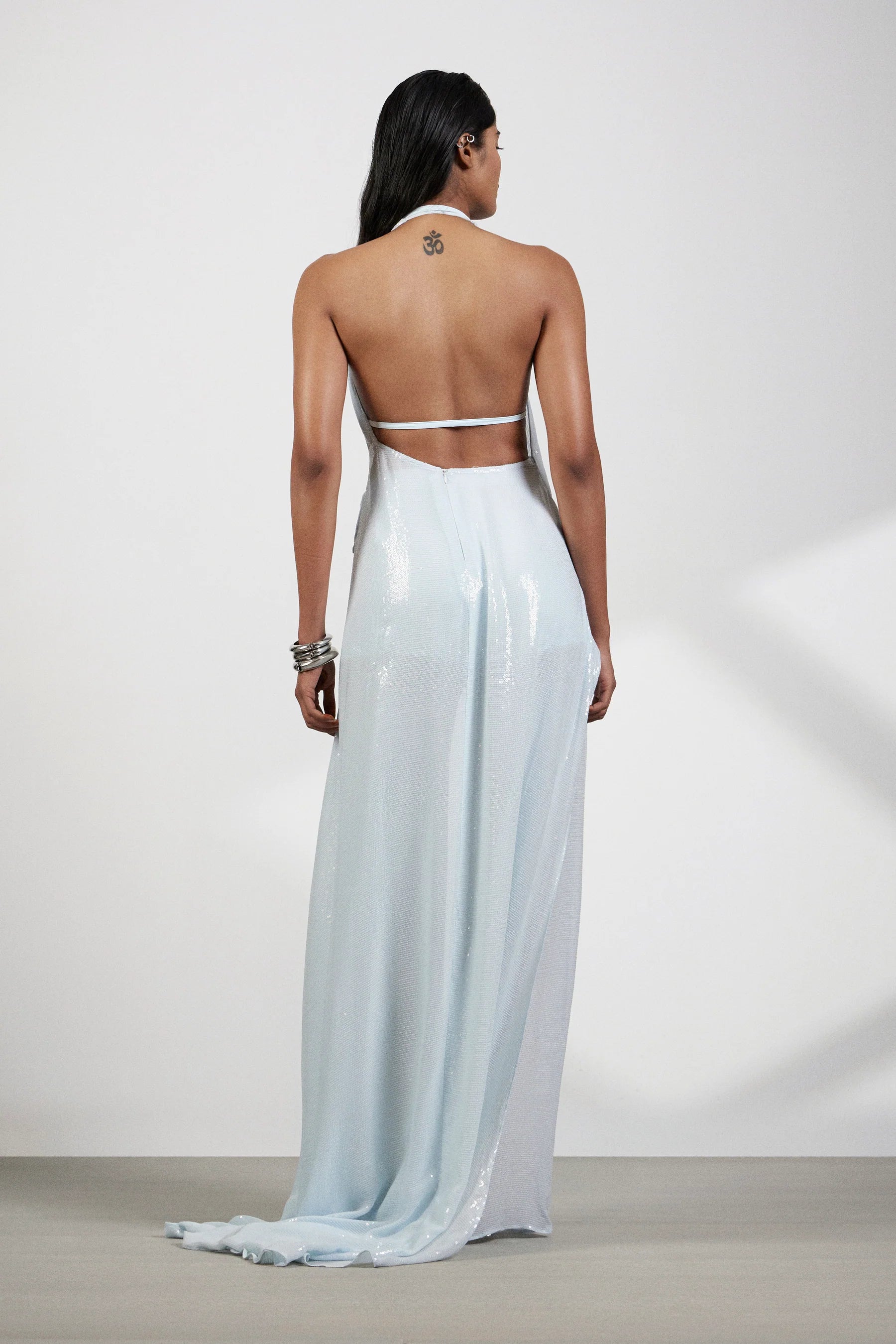 SERAPHINA DRESS IN BABY BLUE