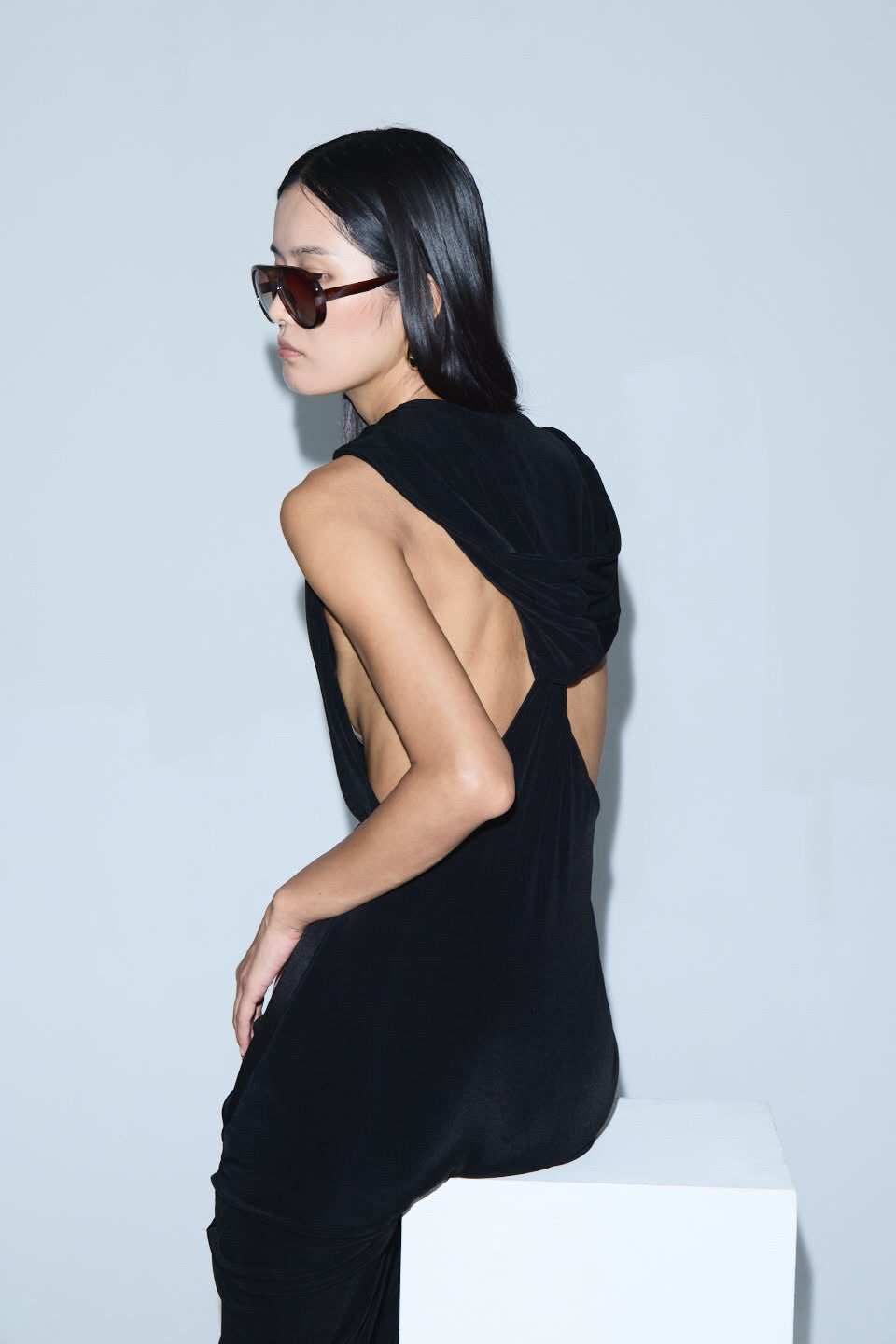 INCHEON DRESS IN BLACK