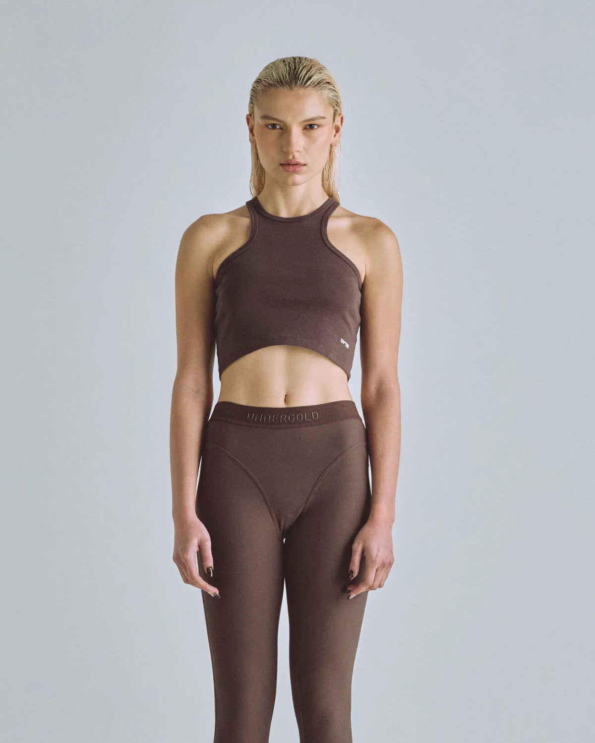 STUDIO TANK TOP CHOCOLATE