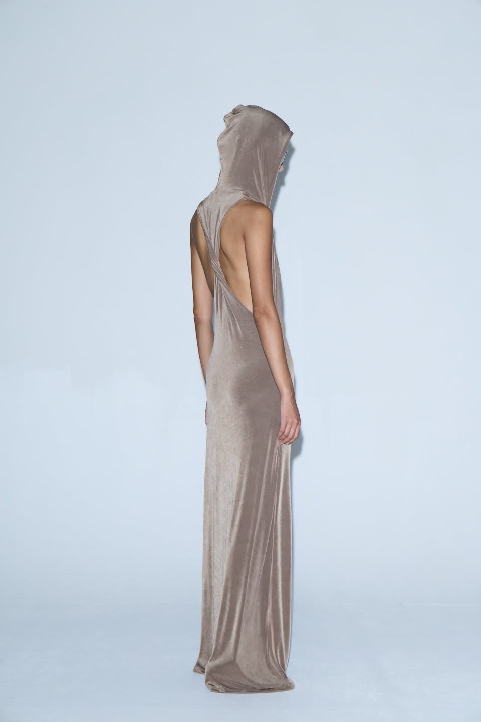 INCHEON DRESS IN TAUPE