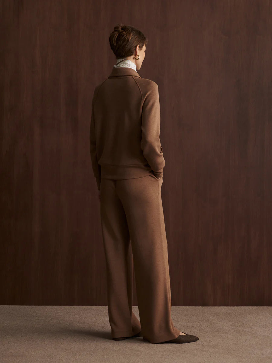 THE EXTRA WIDE LEG PANT 32 IN GOLDEN BRONZE MARL
