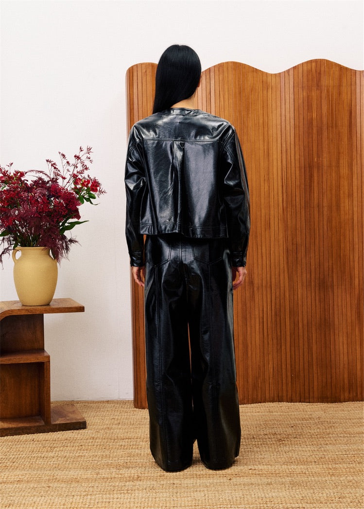 VESTE HYSOPE IN BLACK