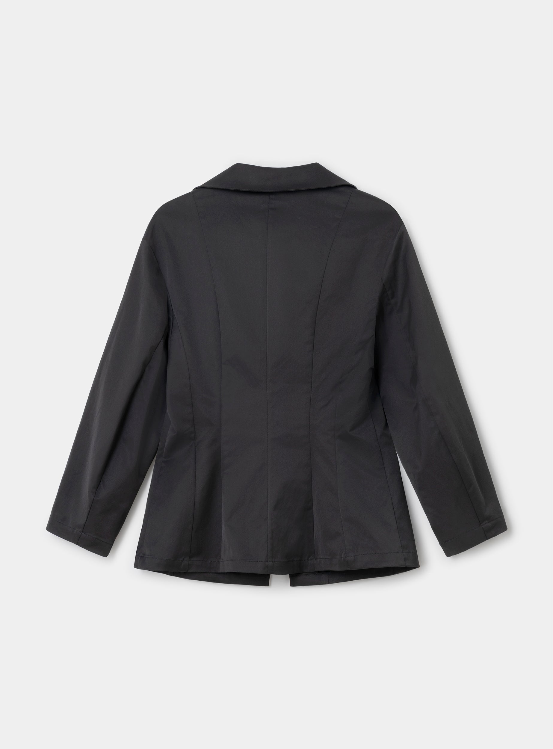 HARLEM BLACK ZIPPERED SHIRT