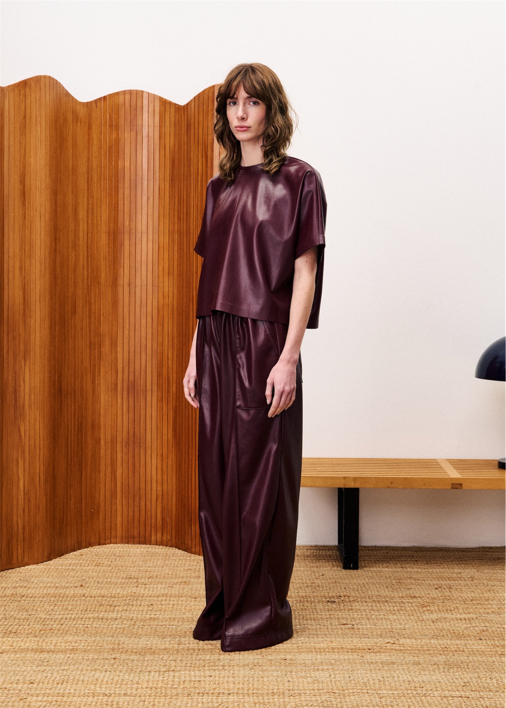 PANTALON MICHAUX  IN BORDEAUX