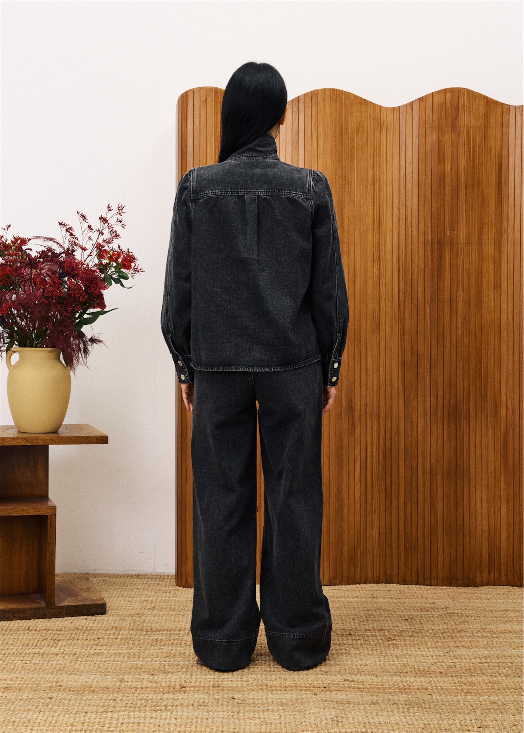 JEAN CLARIKA IN WASHED BLACK