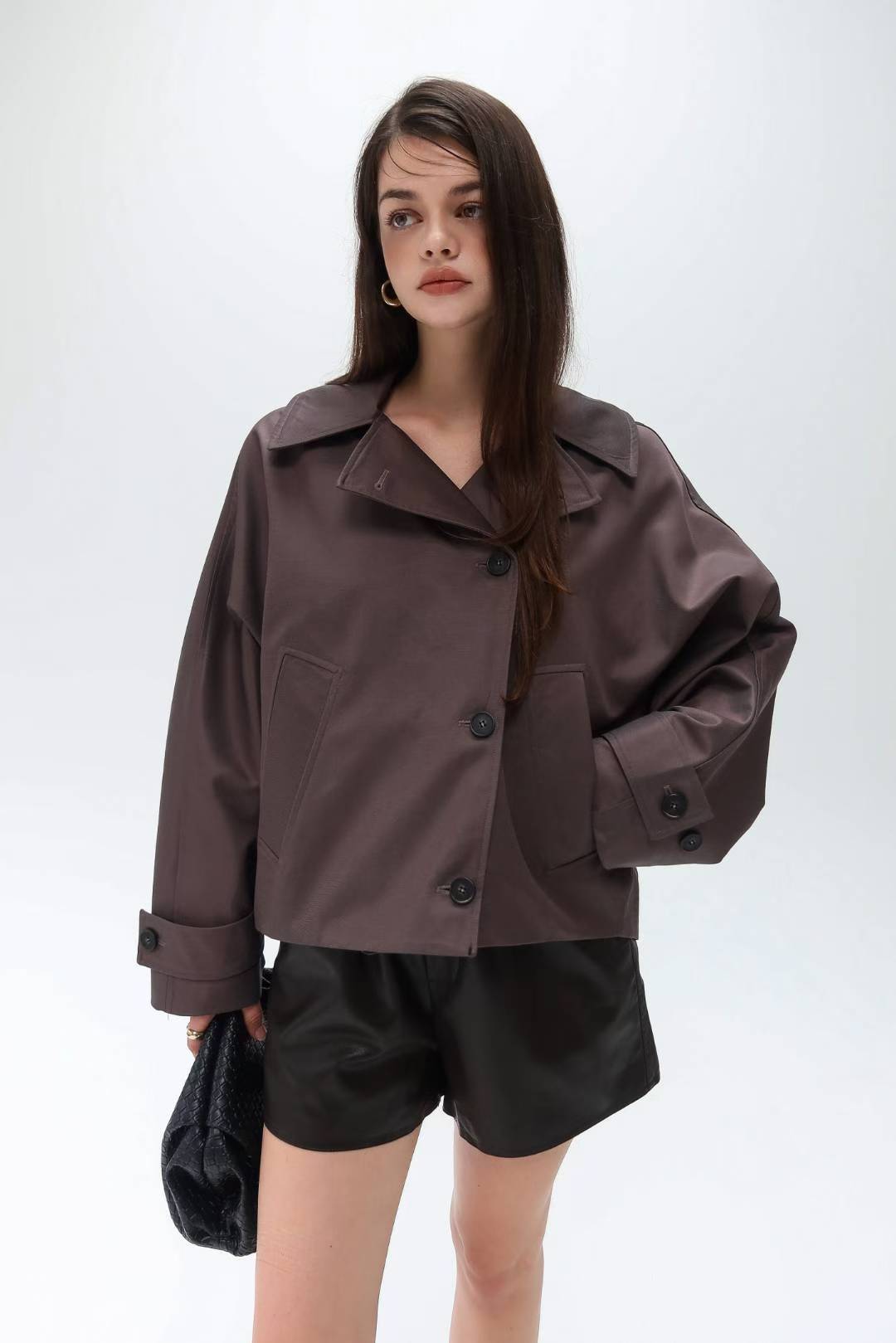 LIOR JACKET IN MOCHA
