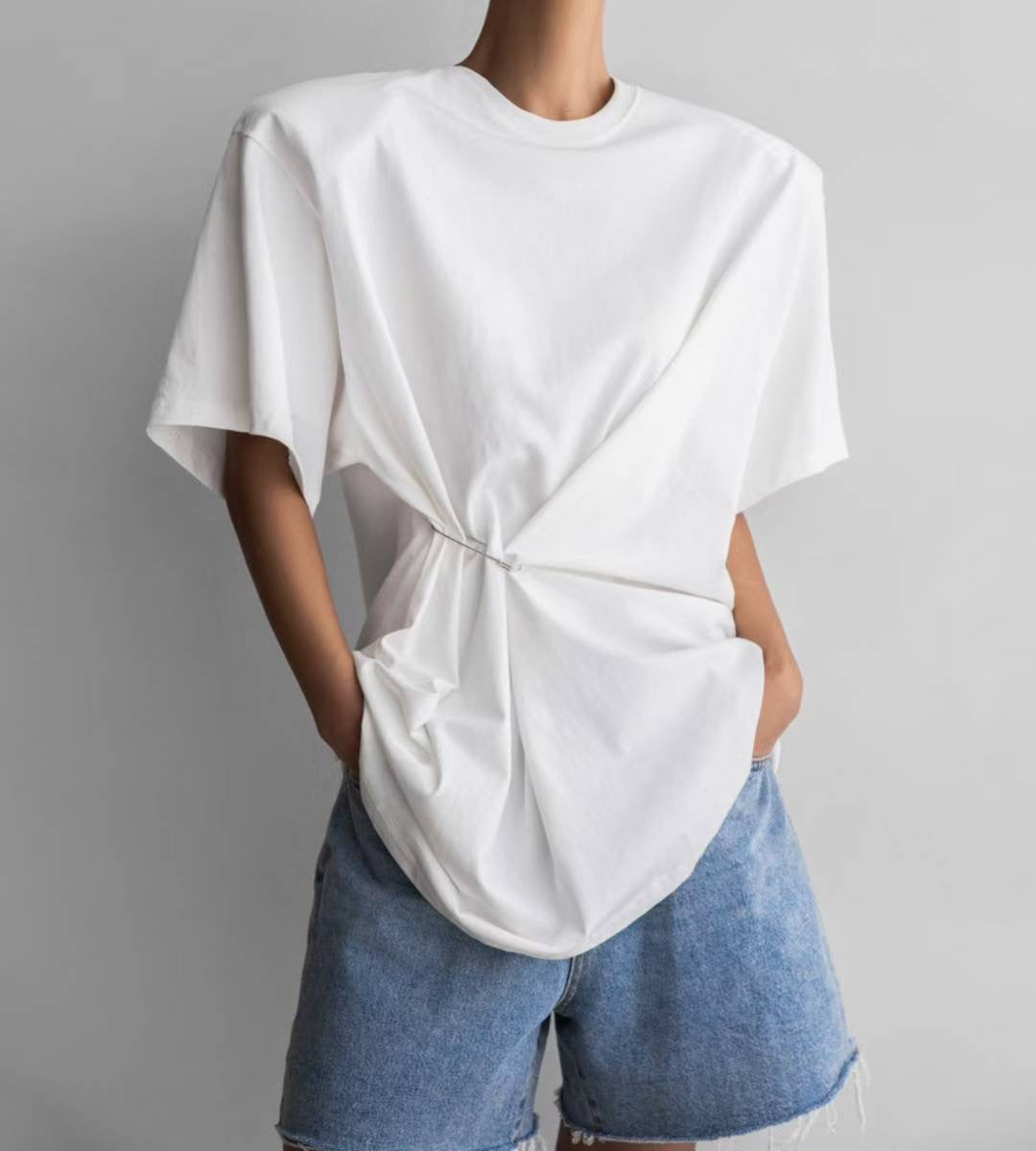 CLIP T SHIRT WHITE