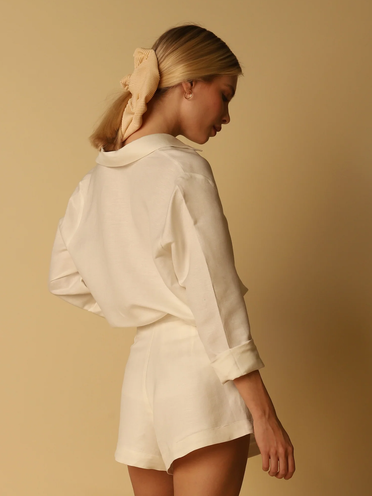 SHIRT LINHO OFF-WHITE