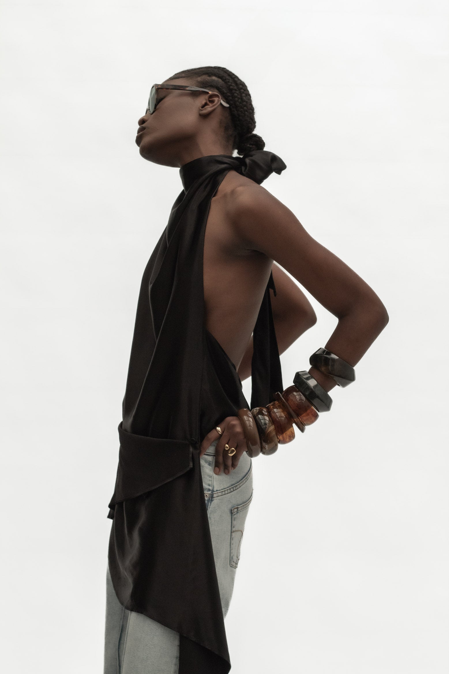 LA JOYITA BLOUSE BLACK