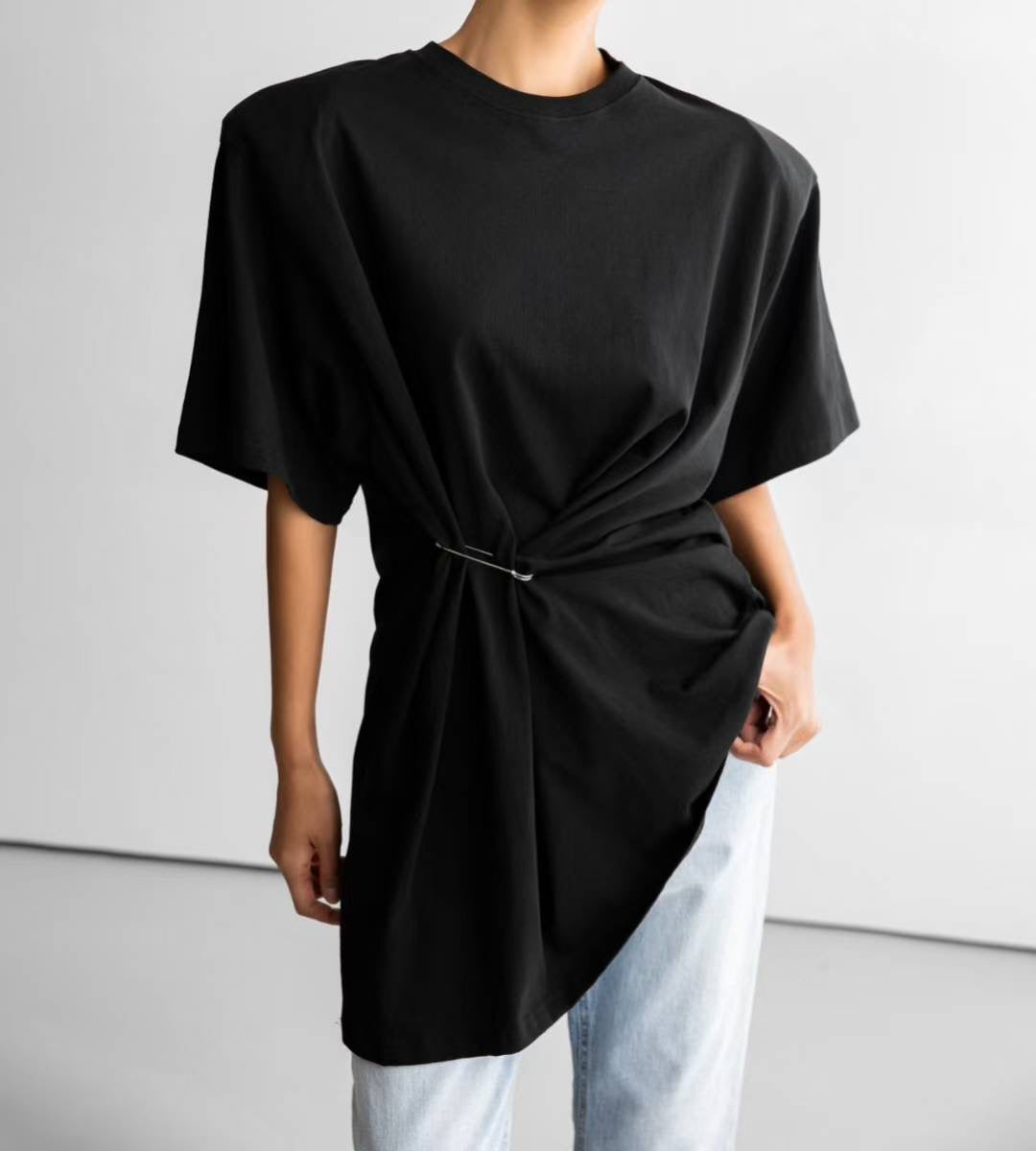 CLIP T SHIRT BLACK