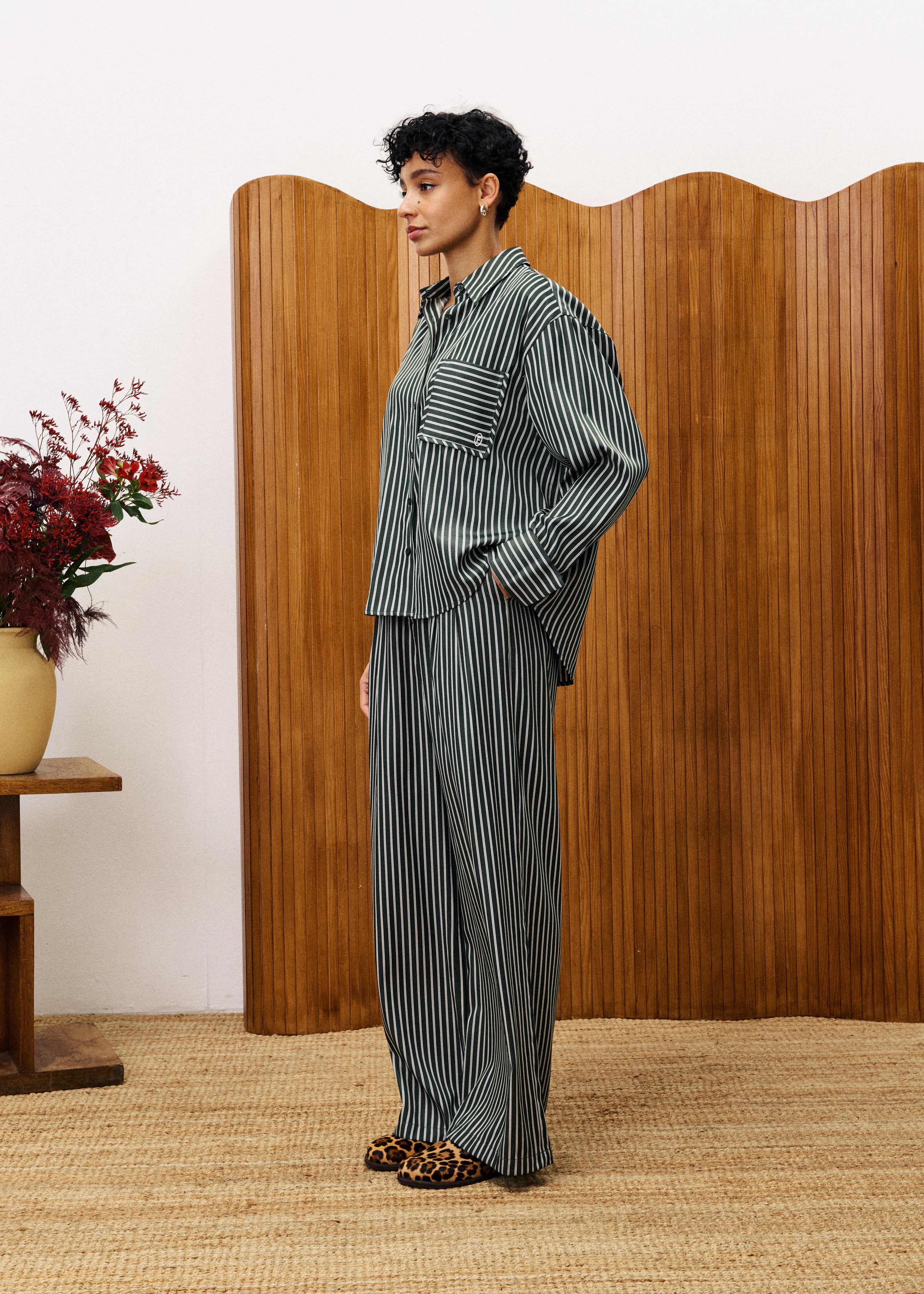 LONG SLEEVE SET IN VERT MOUSSE