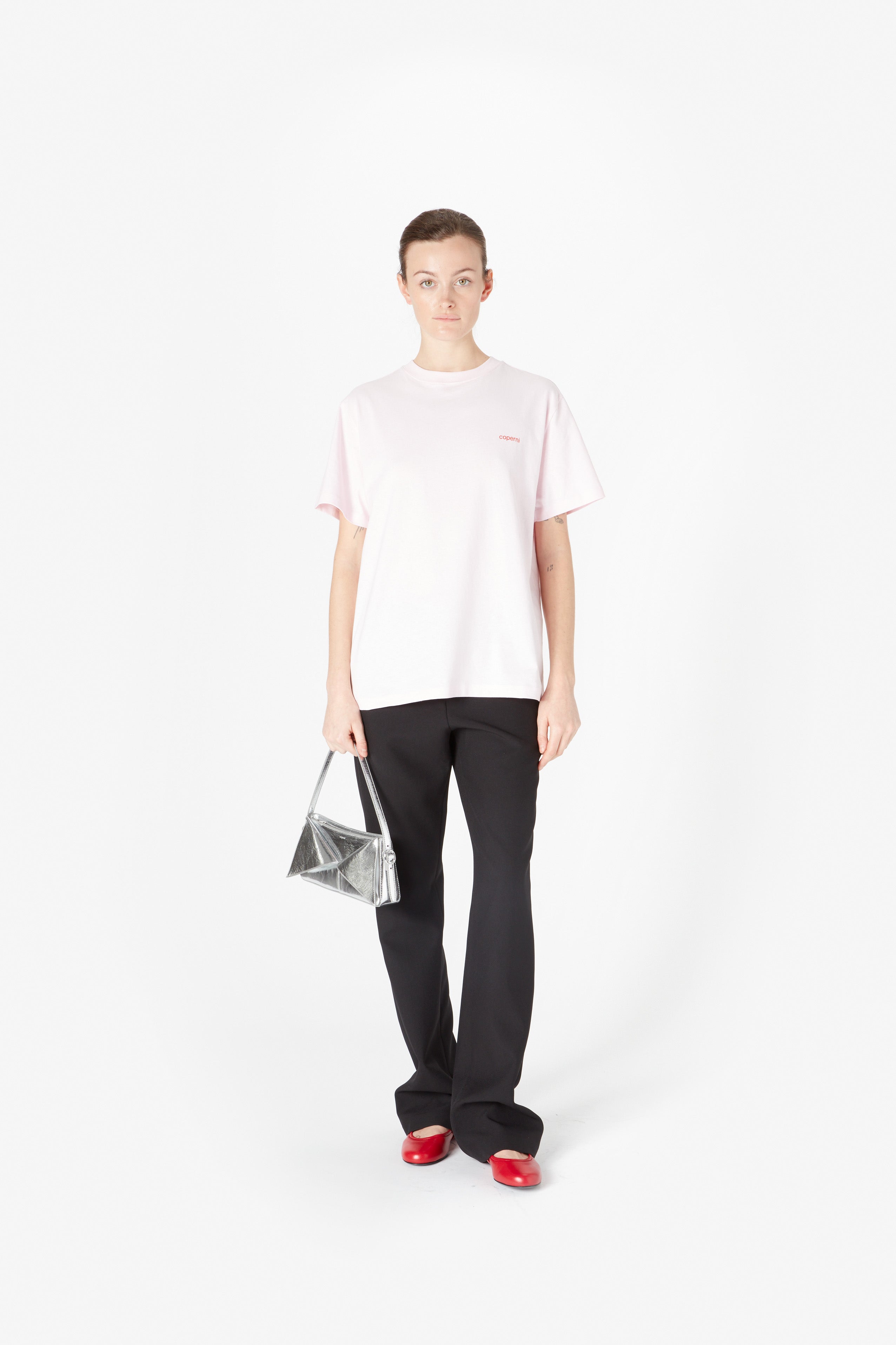 BOXY TEE PINK-RED