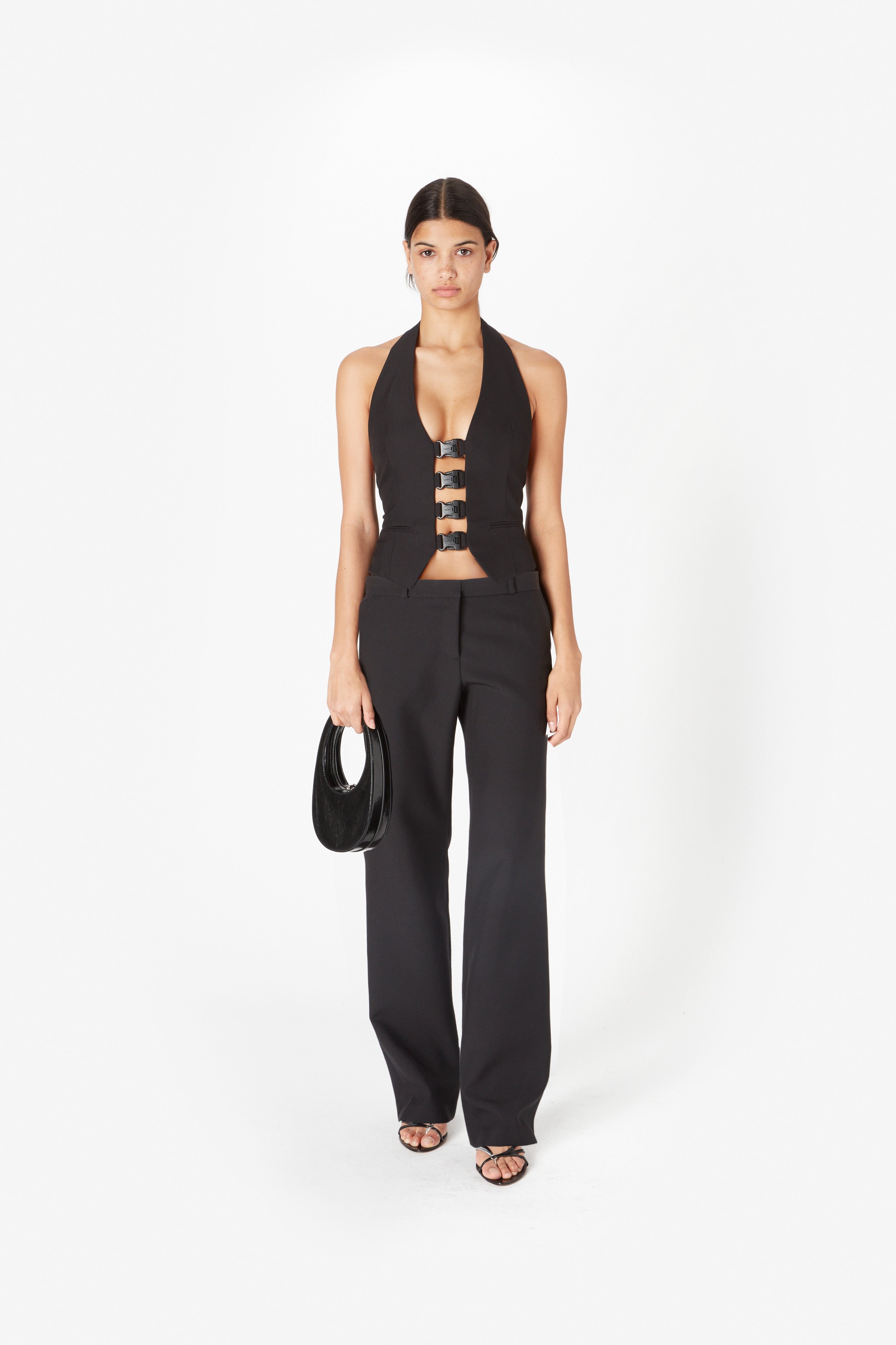 MULTI BUCKLE WAISTCOAT