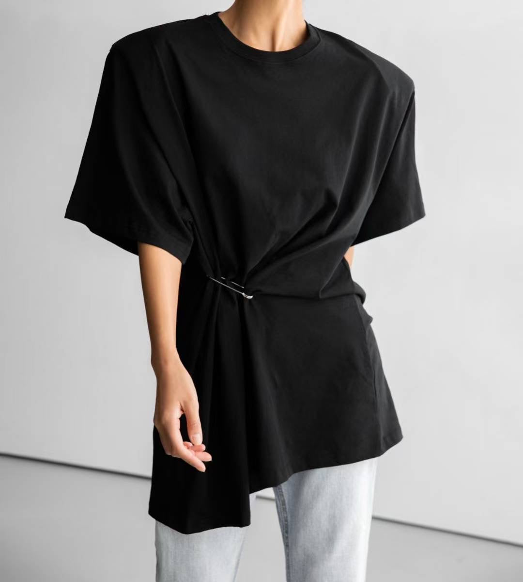 CLIP T SHIRT BLACK