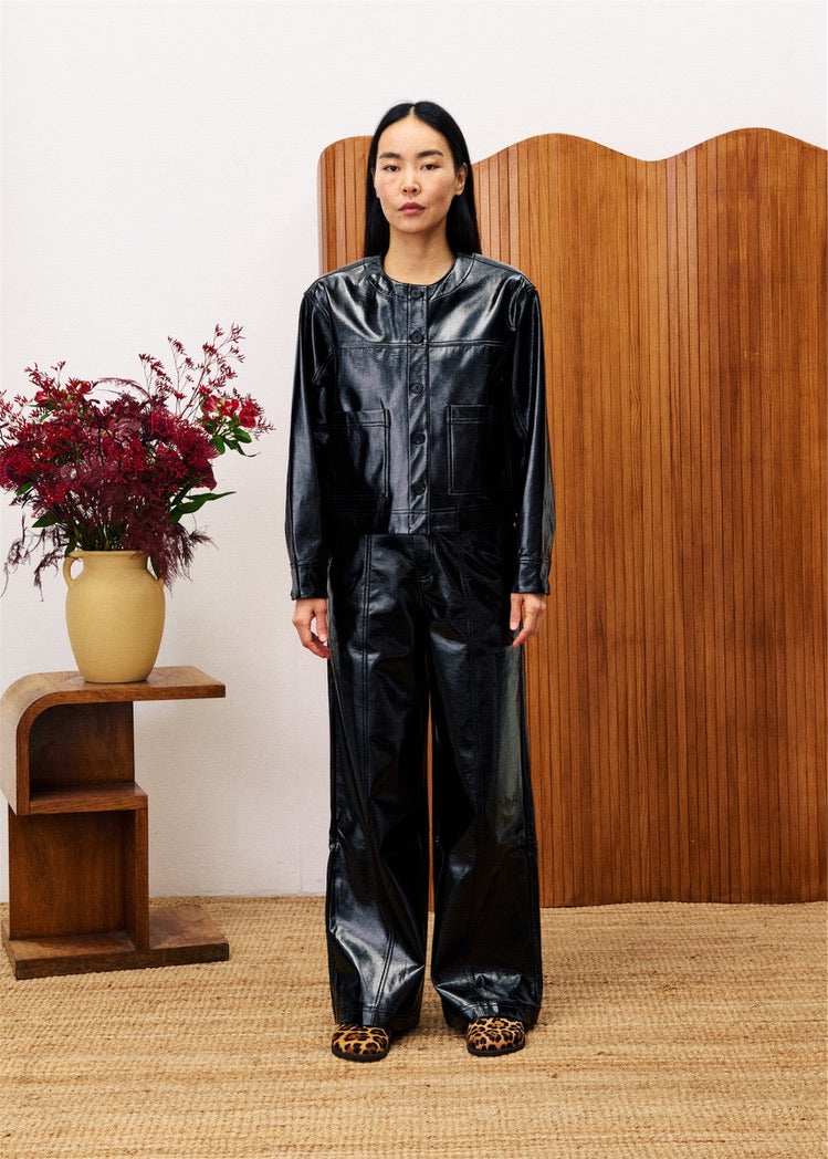 VESTE HYSOPE IN BLACK