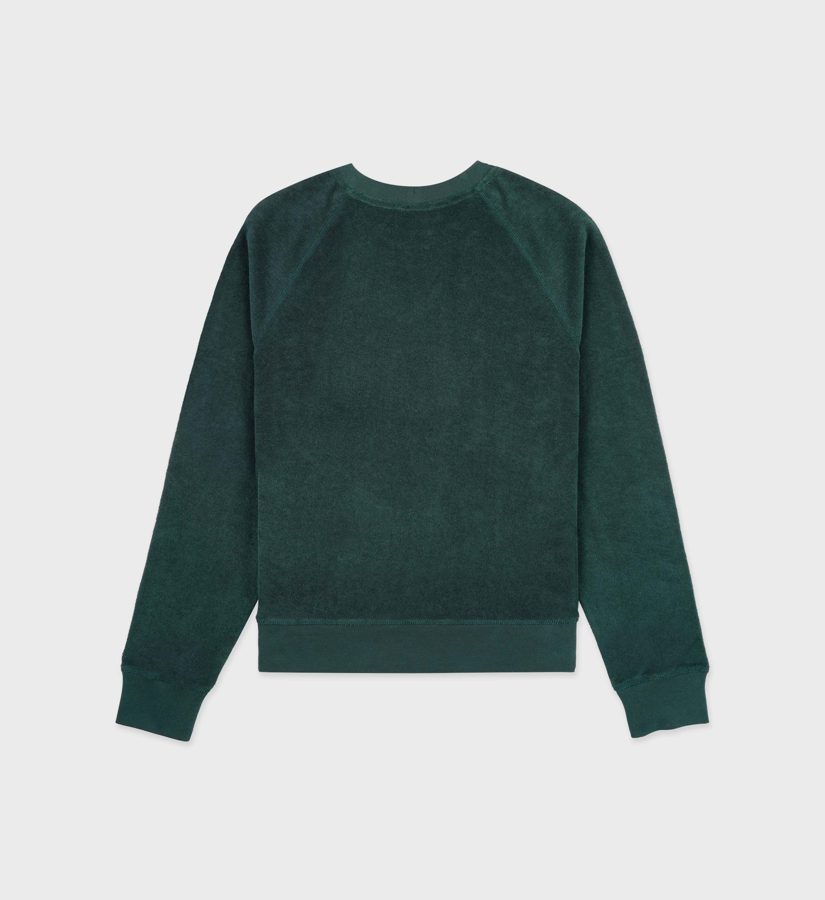 SYRACUSE TERRY CREWNECK FOREST