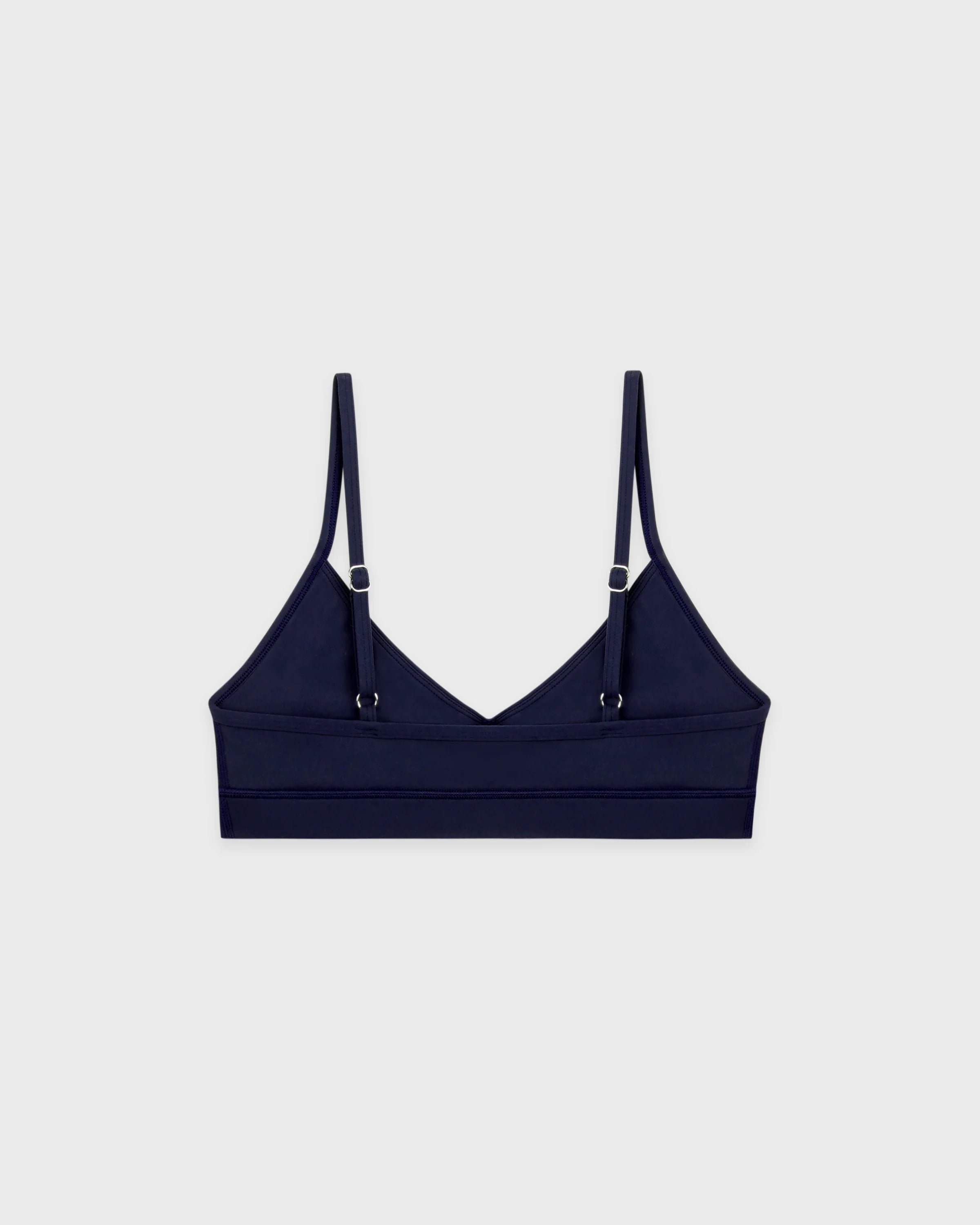 SERIF LOGO MINI SPORTS BRA NAVY