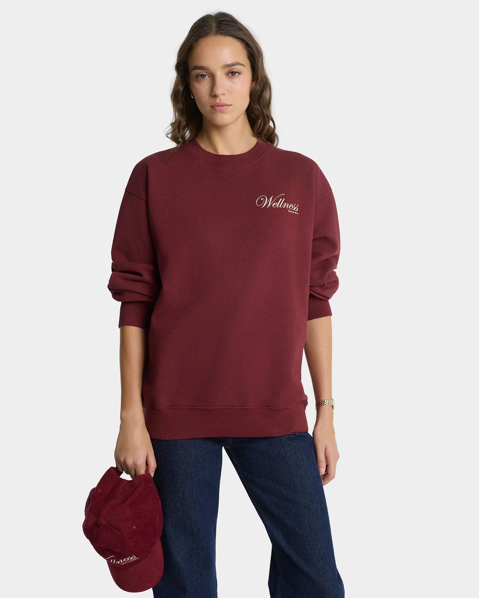 SOHO CREWNECK - MERLOT