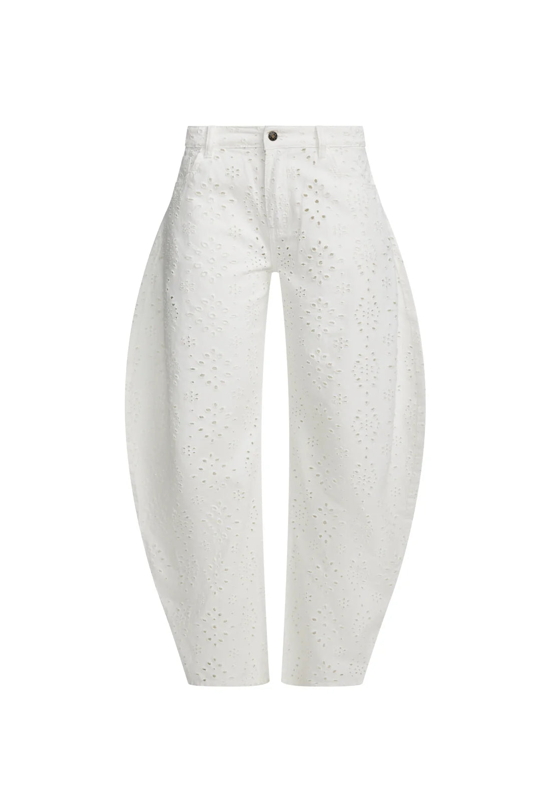 HORSESHOE PANT IN PORCELAIN