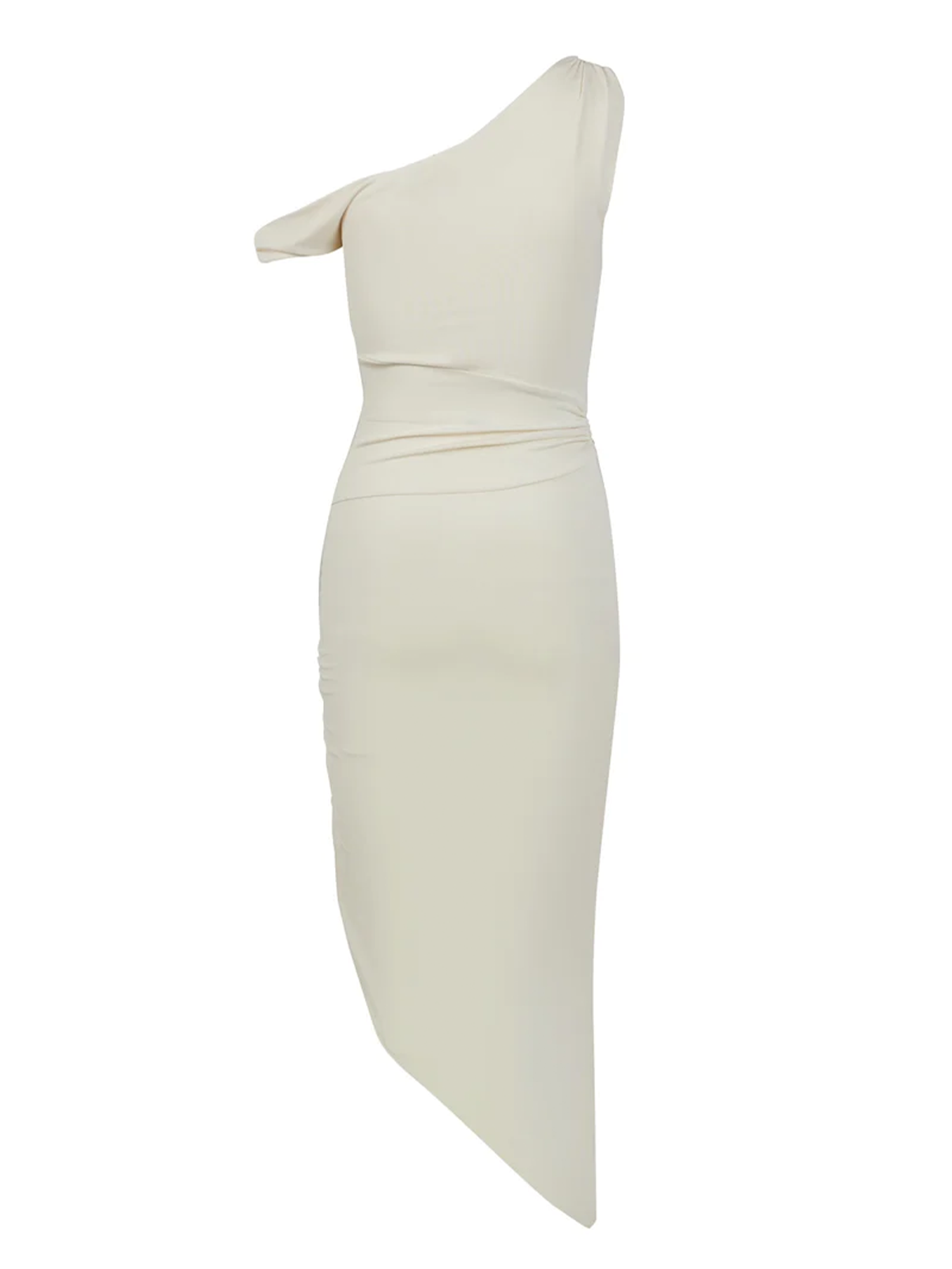 LOUISA BROOCH DRESS - CREME