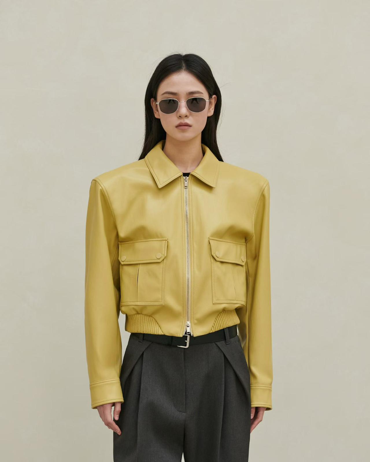 SONA JACKET IN MUSTARD