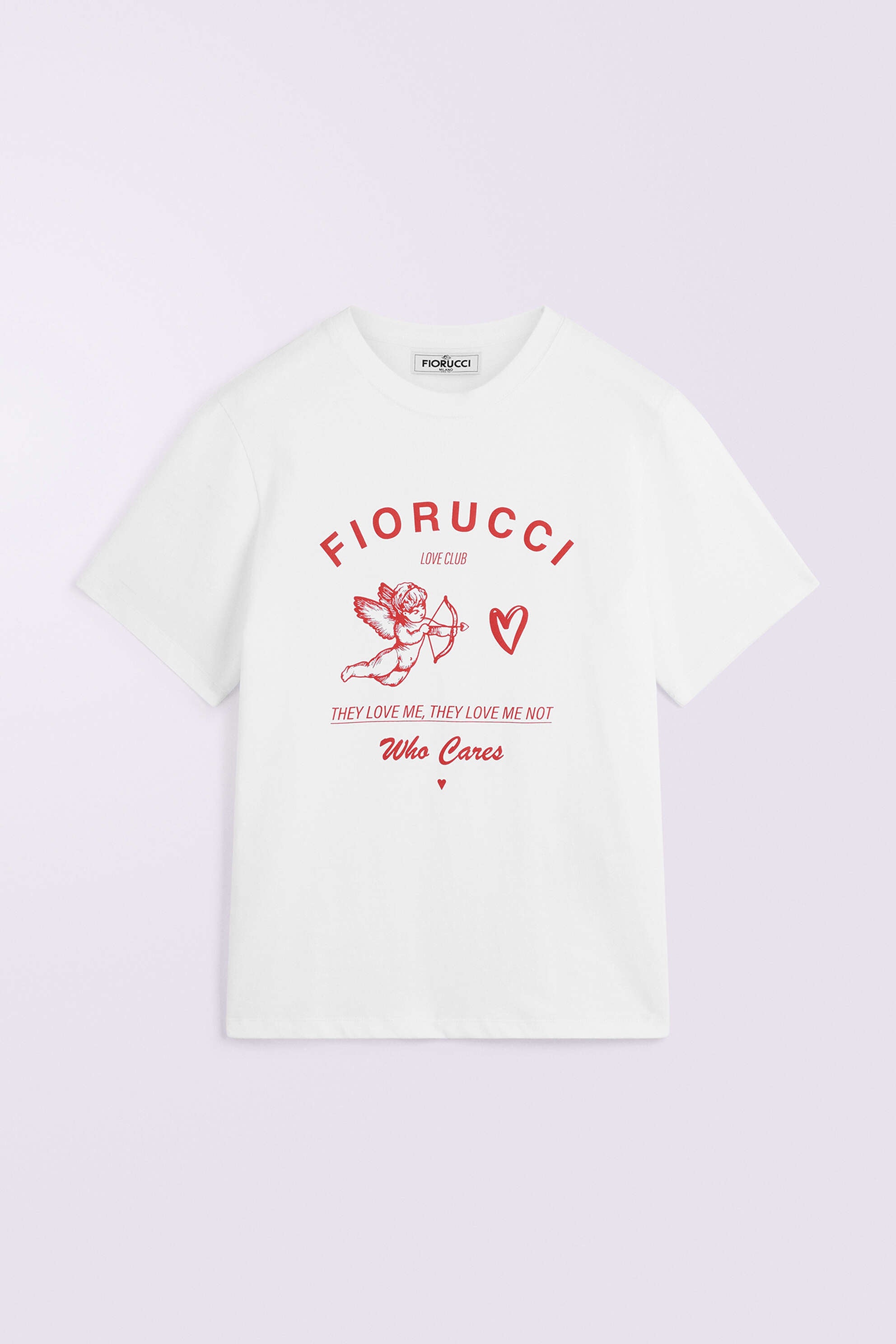 WHITE CUPID LOVE CLUBT-SHIRT