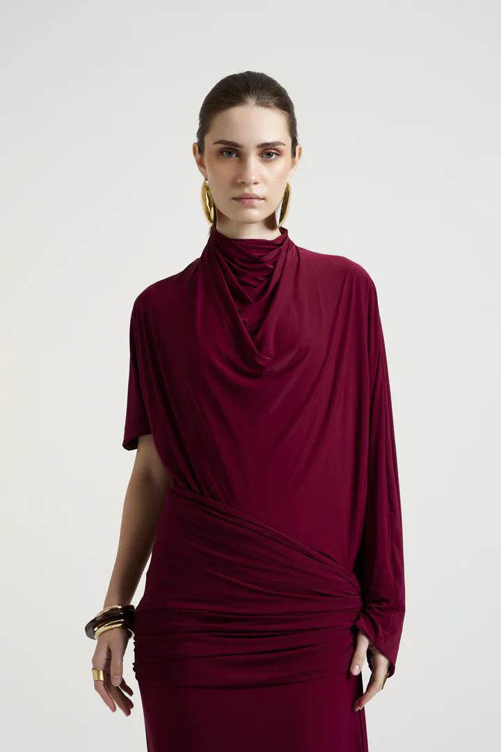 LORRAINE IN AUBERGINE