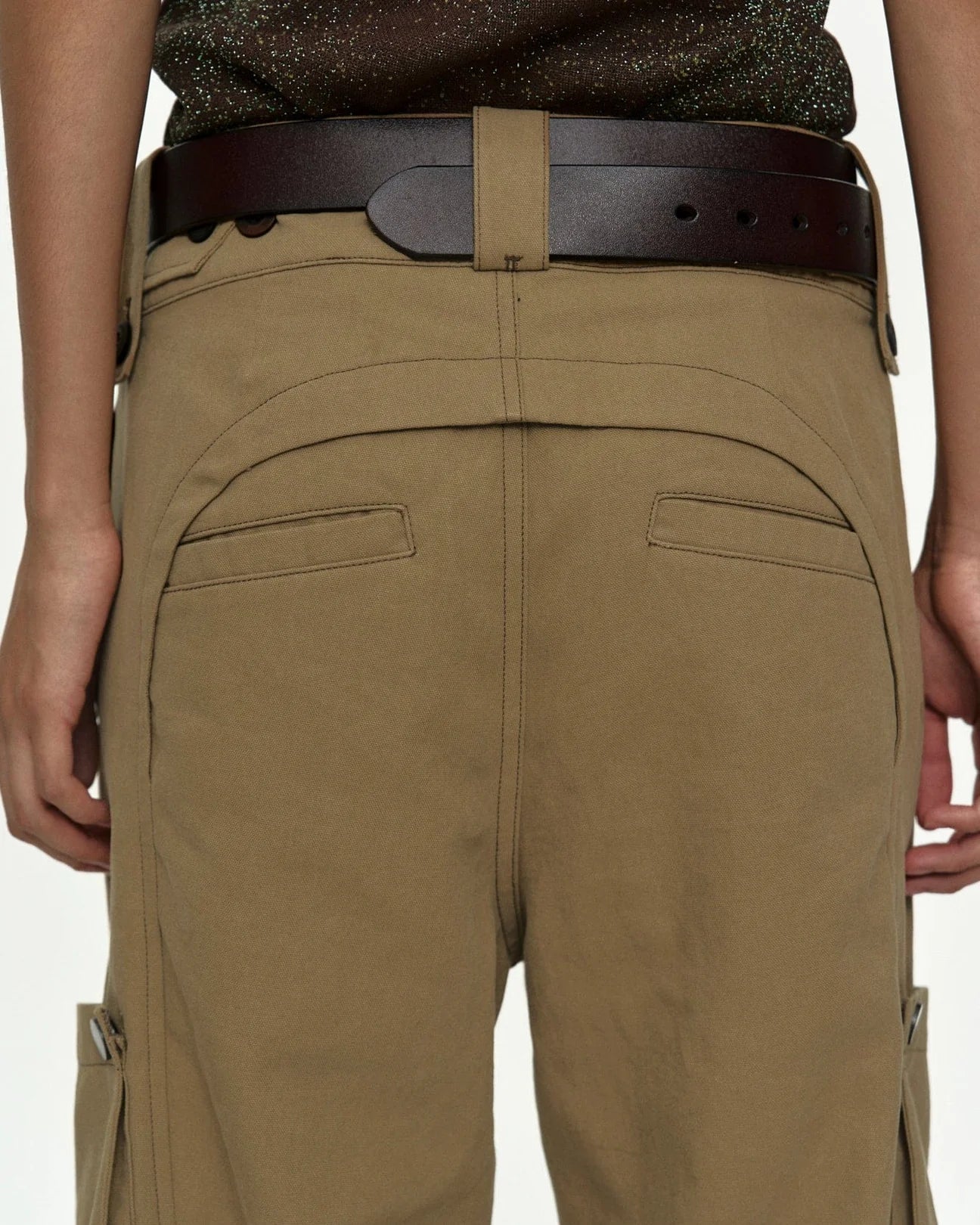 UTILITY CARGO PANTS BEIGE