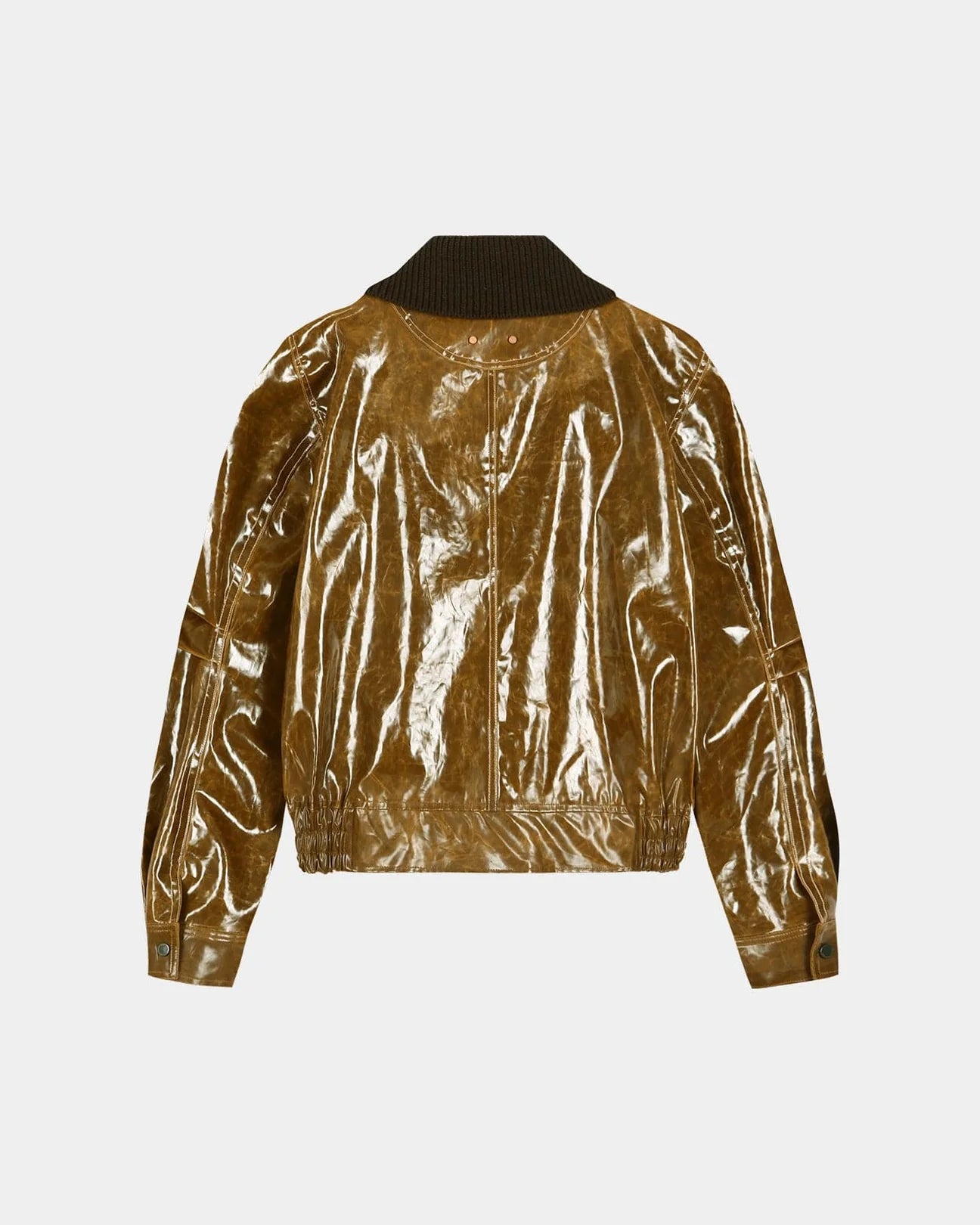 BOMBER JACKET IN BROWN