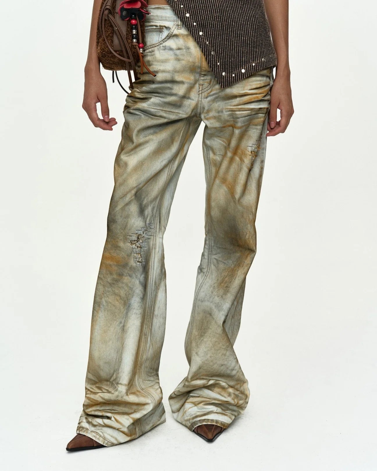 SPRAY BOOTSCUT JEANS