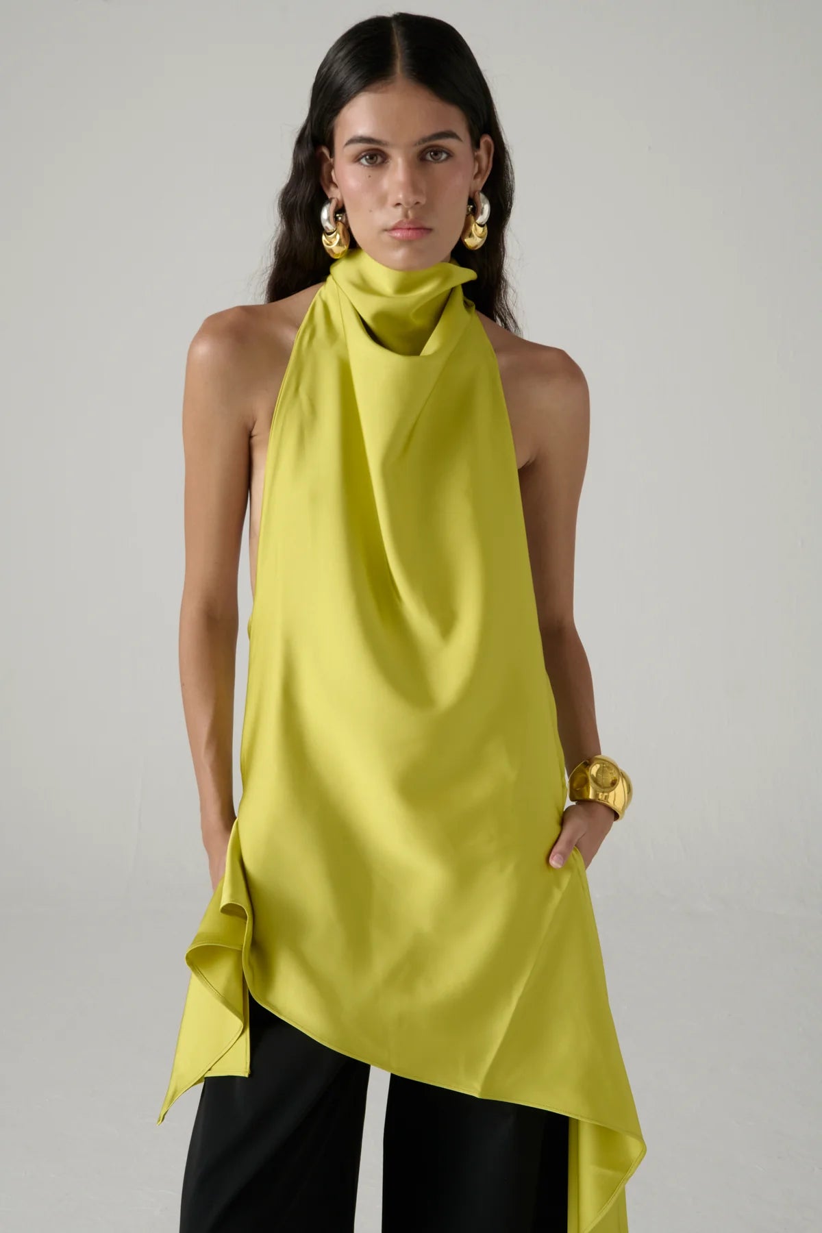 LA JOYITA BLOUSE LIME