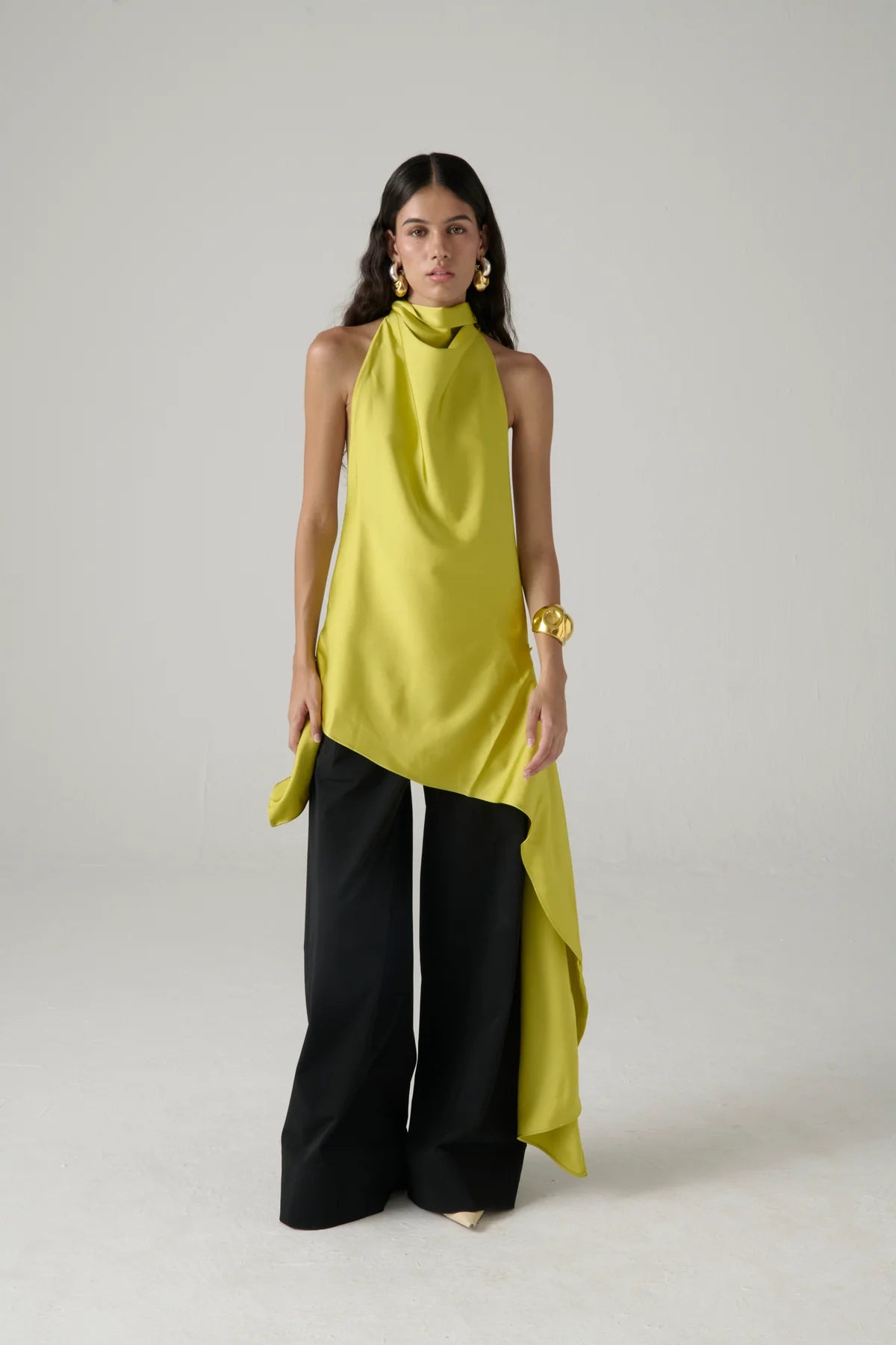 LA JOYITA BLOUSE LIME