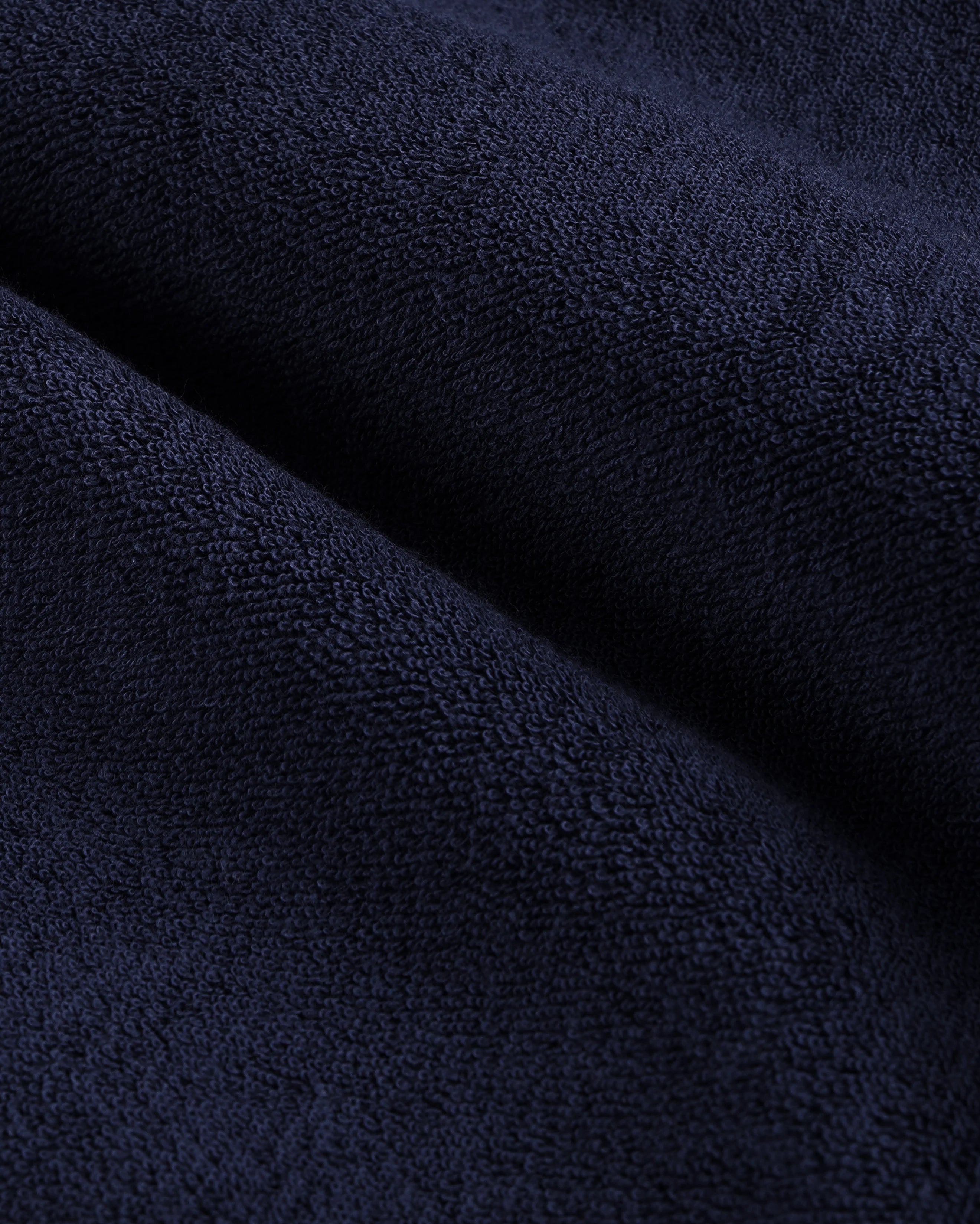 SIGNATURE LOGO TERRY POLO DARK NAVY/WHITE