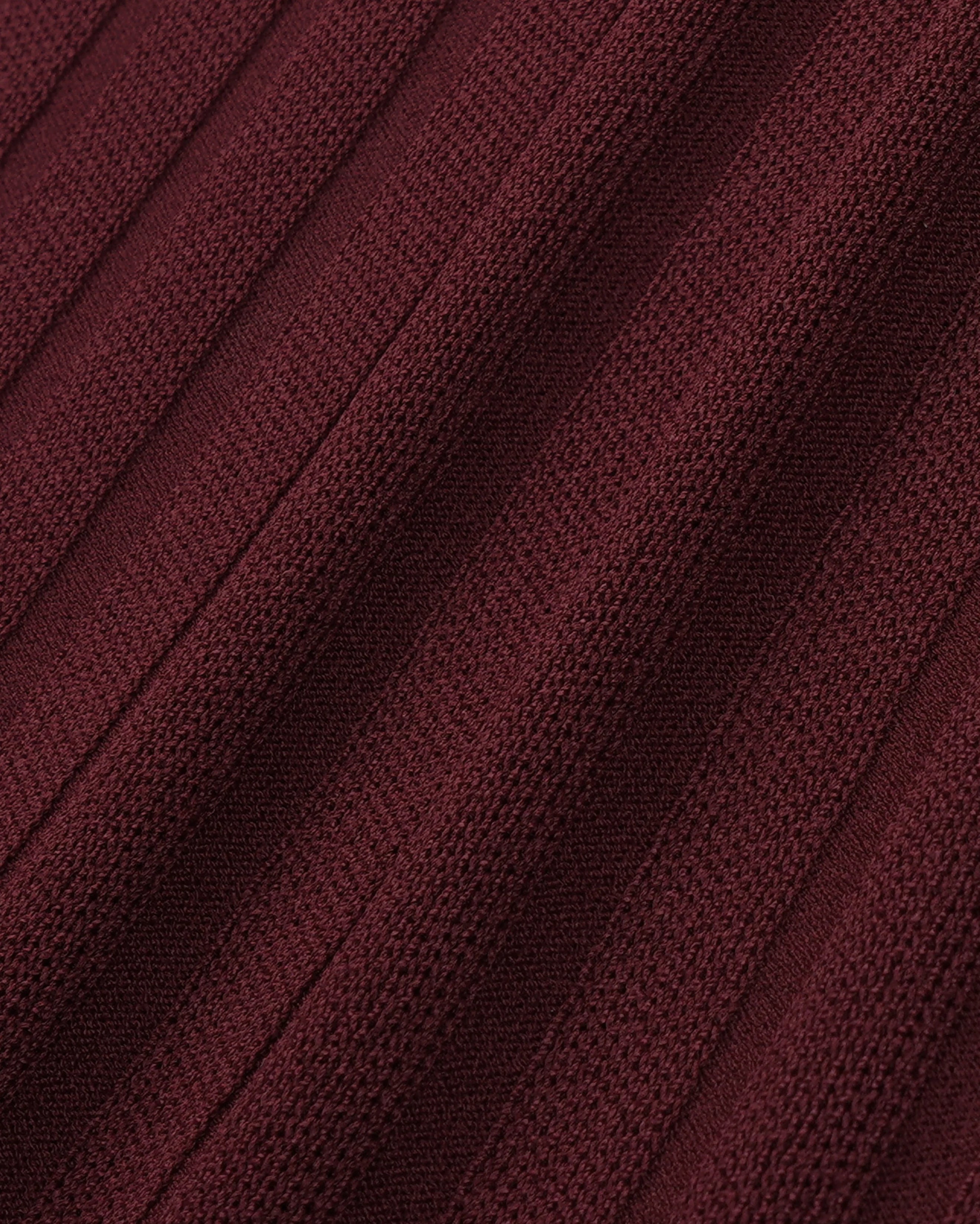 SRC RIBBED TROUSERS - BORDEAUX