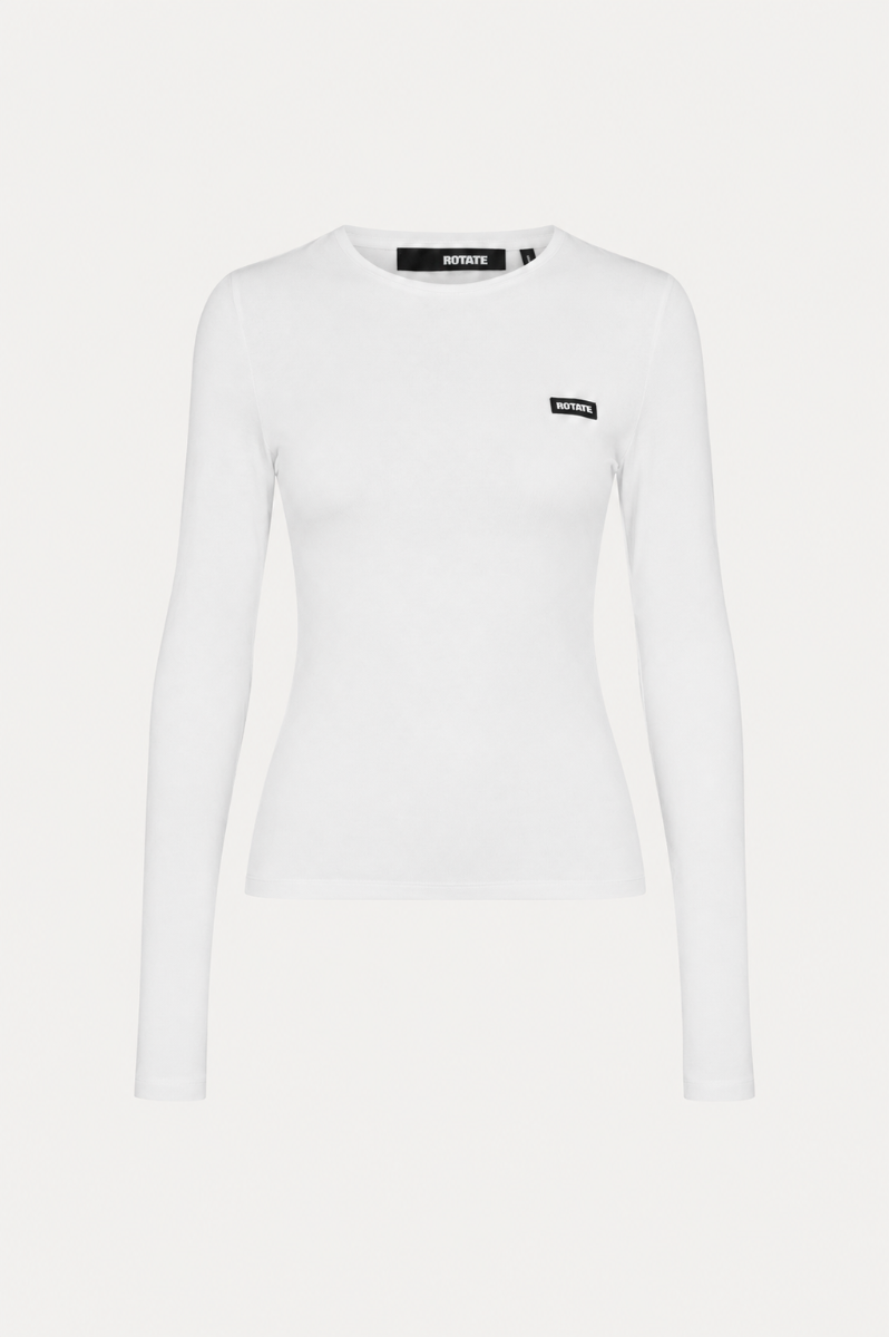 LONG SLEEVE T-SHIRT BRIGHT WHITE
