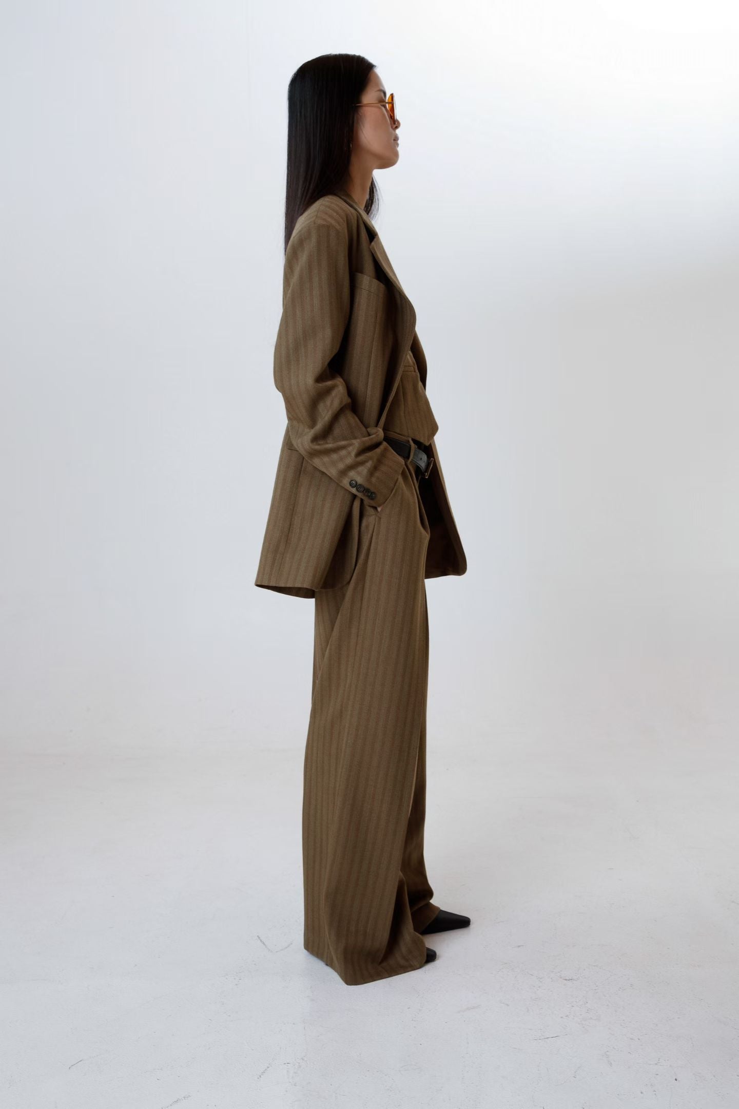 THE CAMDEN SET BROWN STRIPE