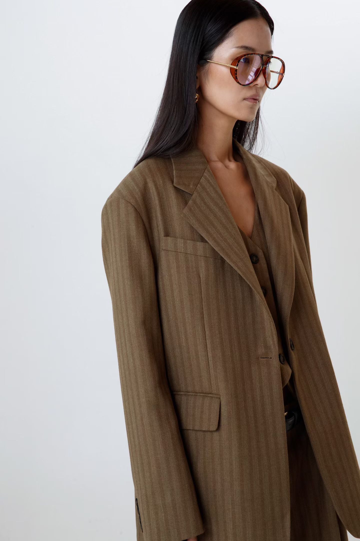 THE CAMDEN SET BROWN STRIPE