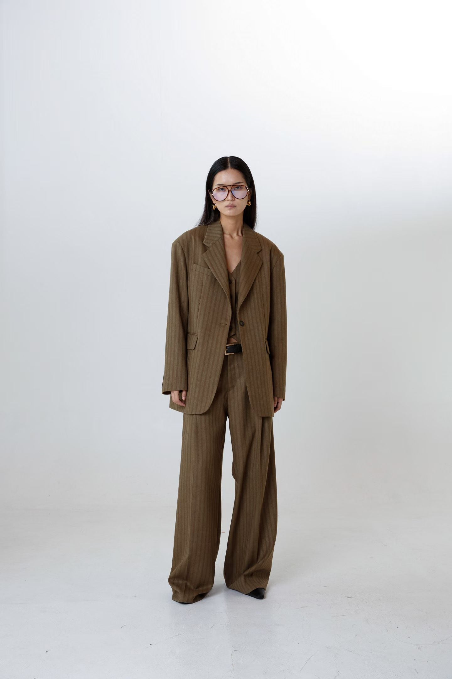 THE CAMDEN SET BROWN STRIPE