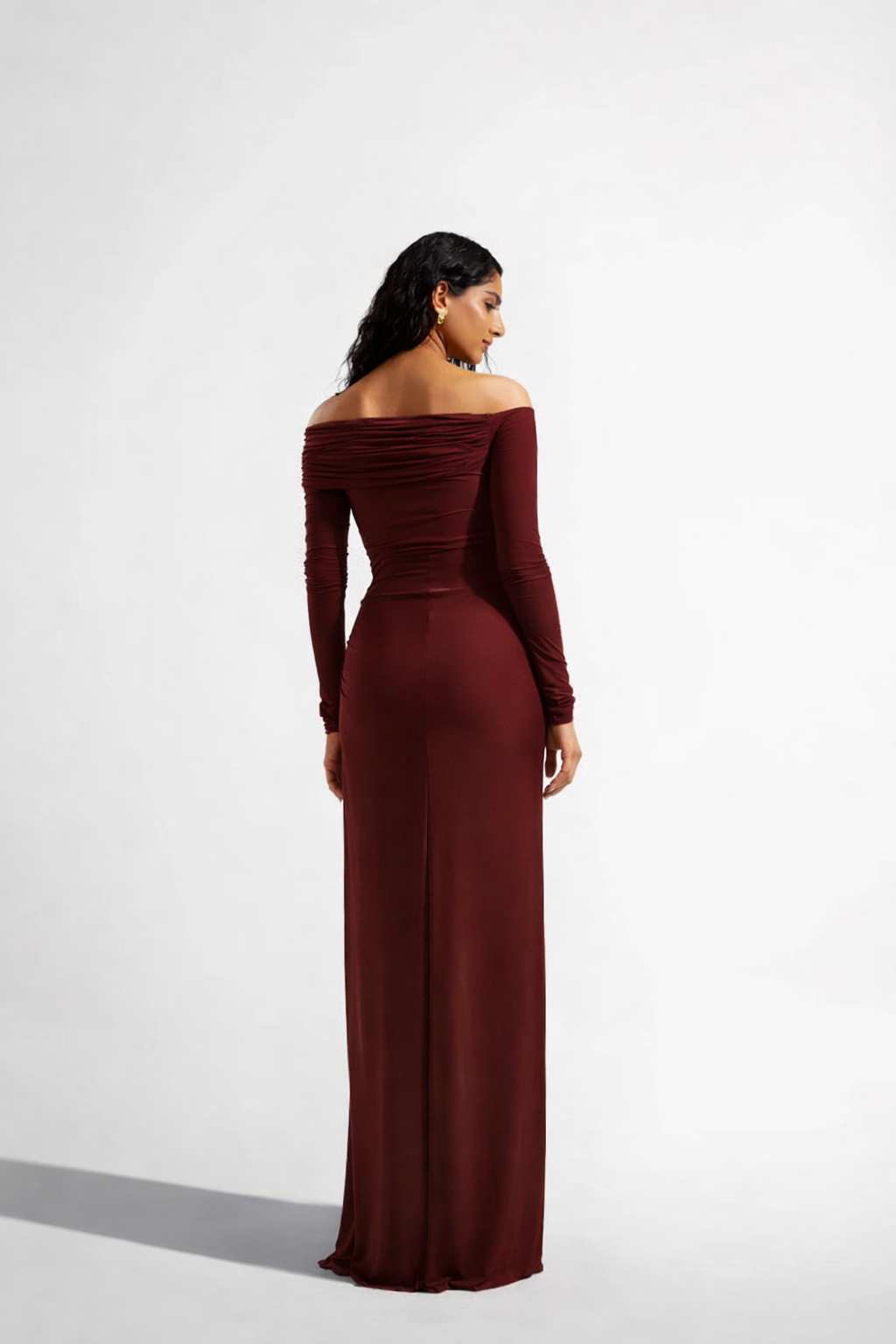 CONNIE IN AUBERGINE