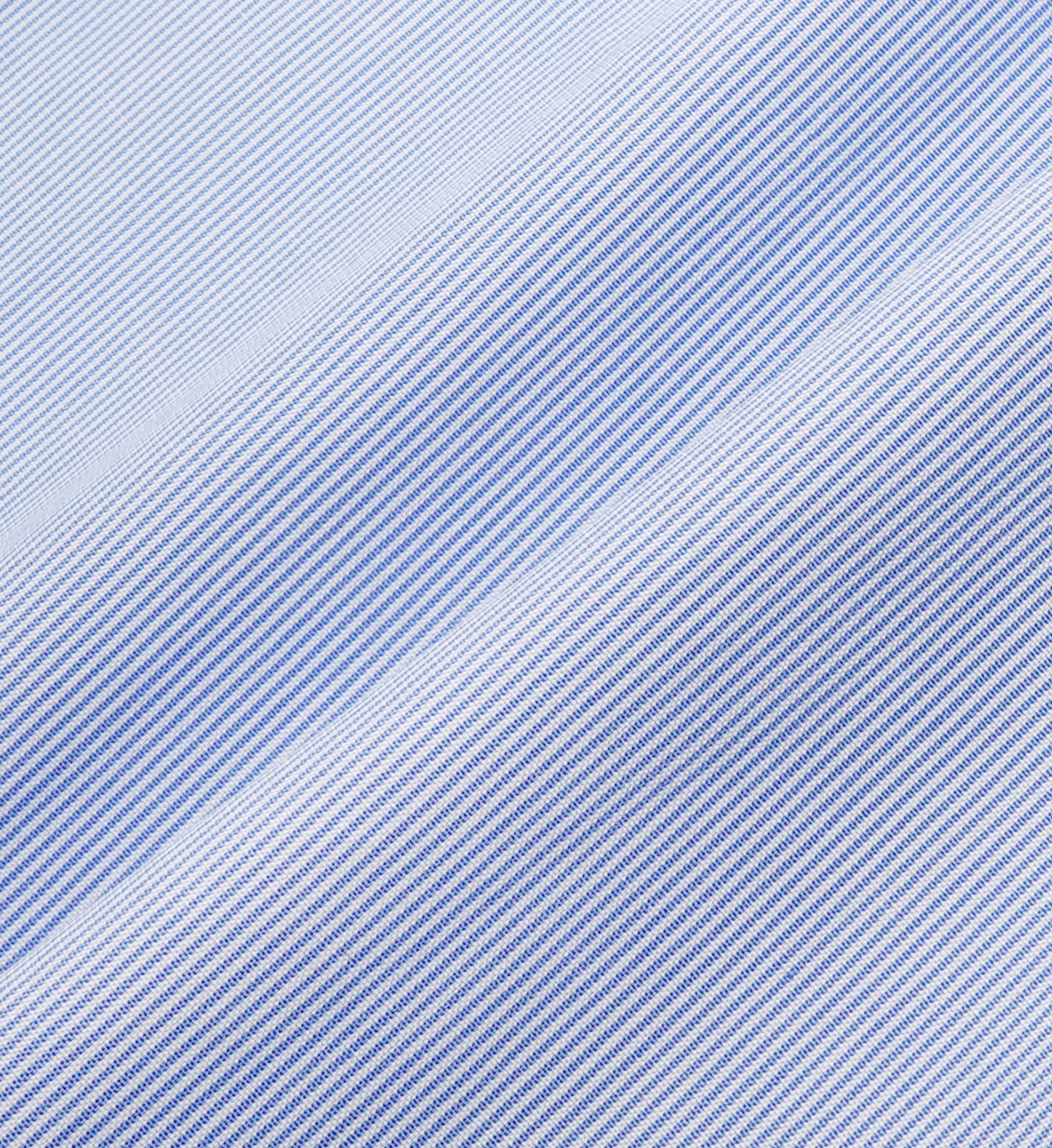 SERIF LOGO BOXER SHORT  BLUE/WHITE THIN STRIPE