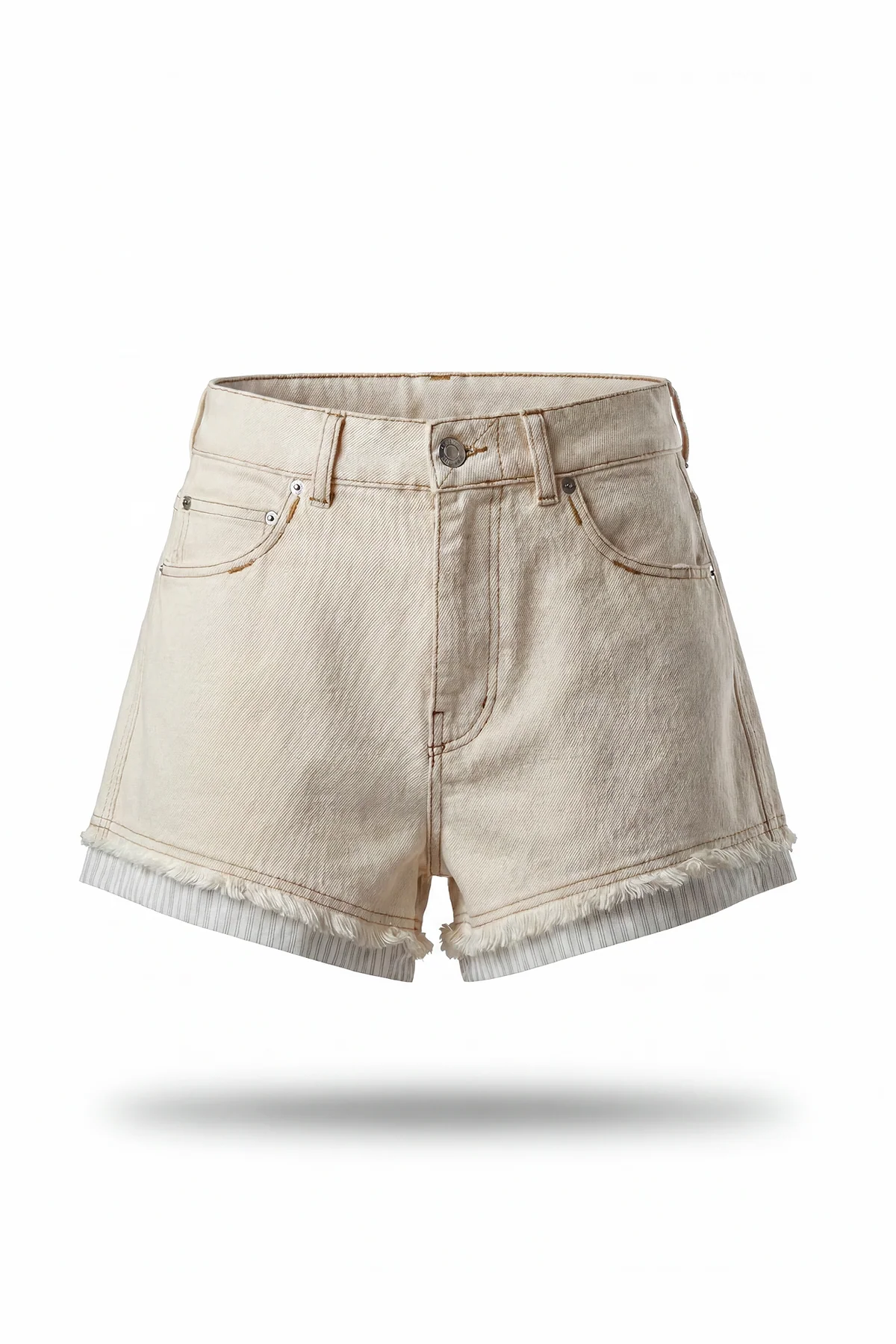 LA COSTEÑA SHORTS OFF WHITE