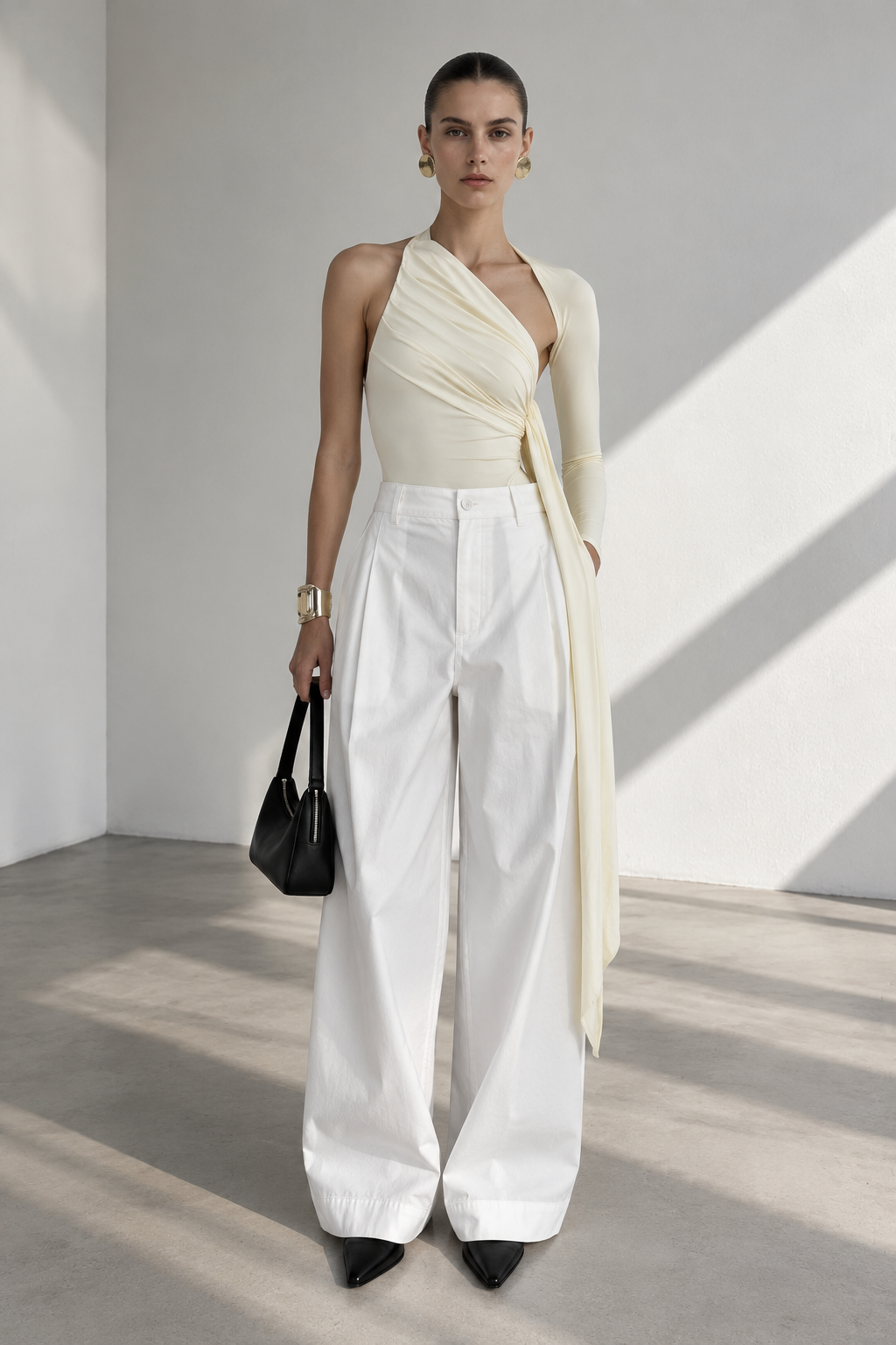 WILMA PANT IN WHITE