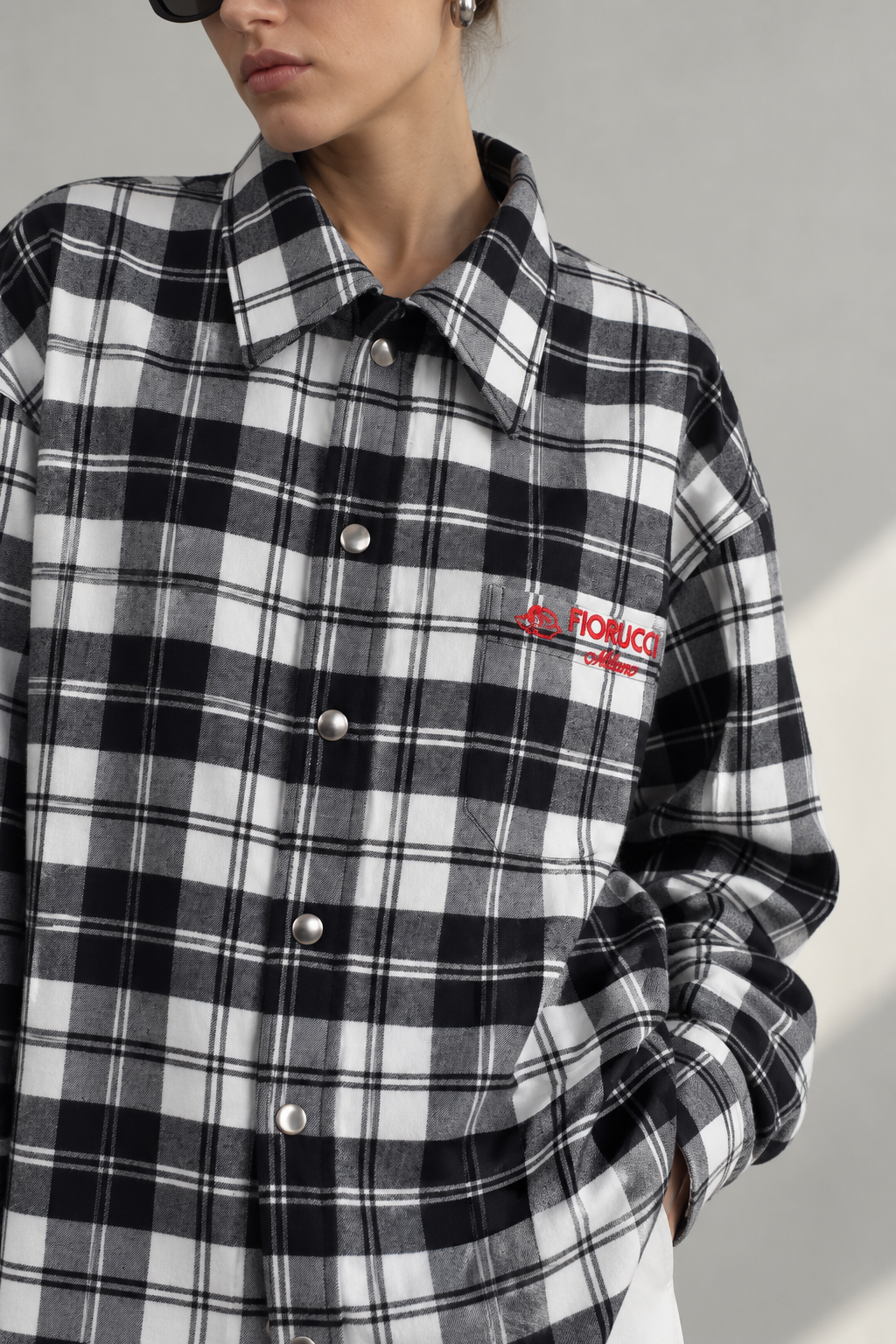 CHECK PADDED FLANNEL OVERSHIRT