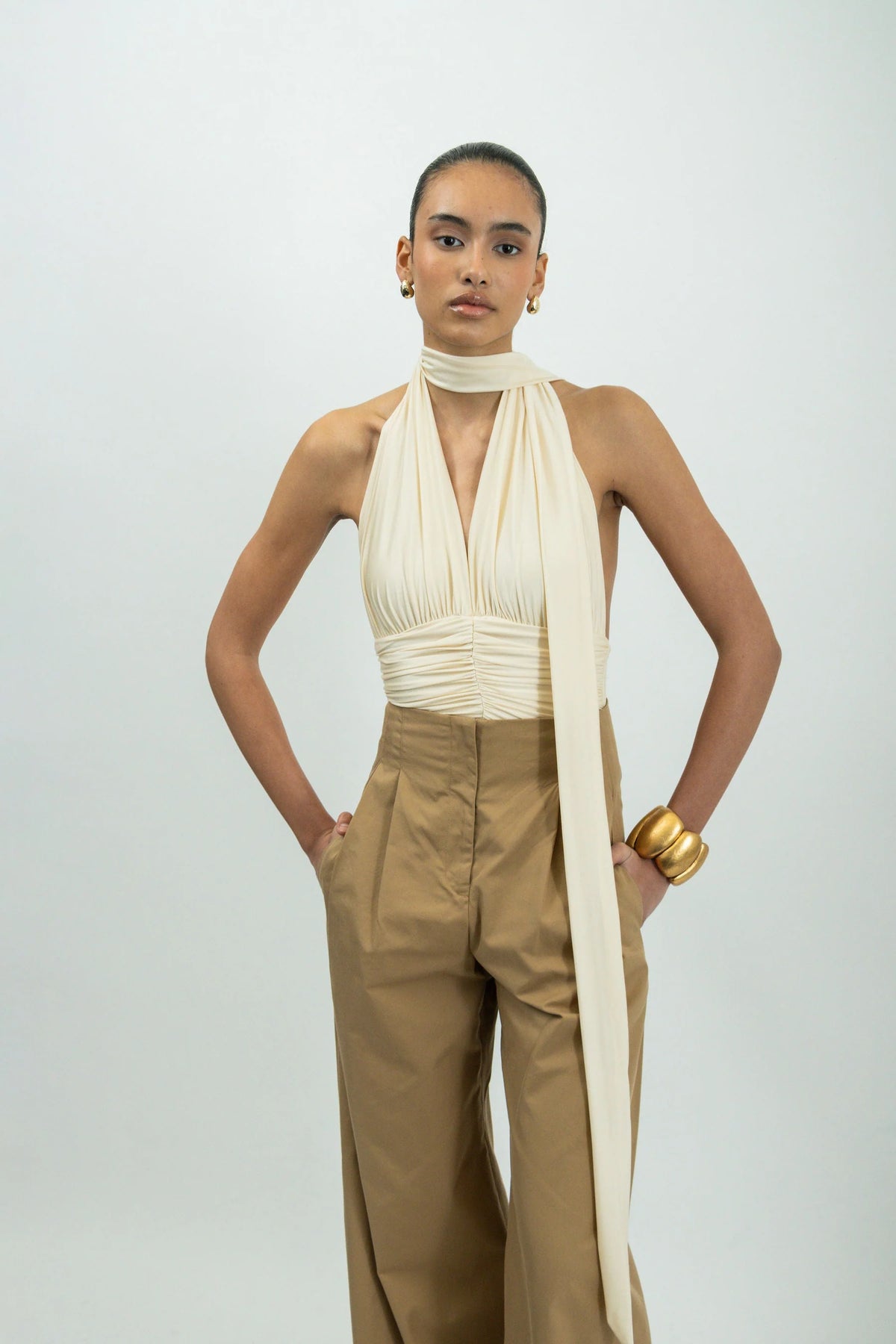LA CANALLA BODY OFF WHITE