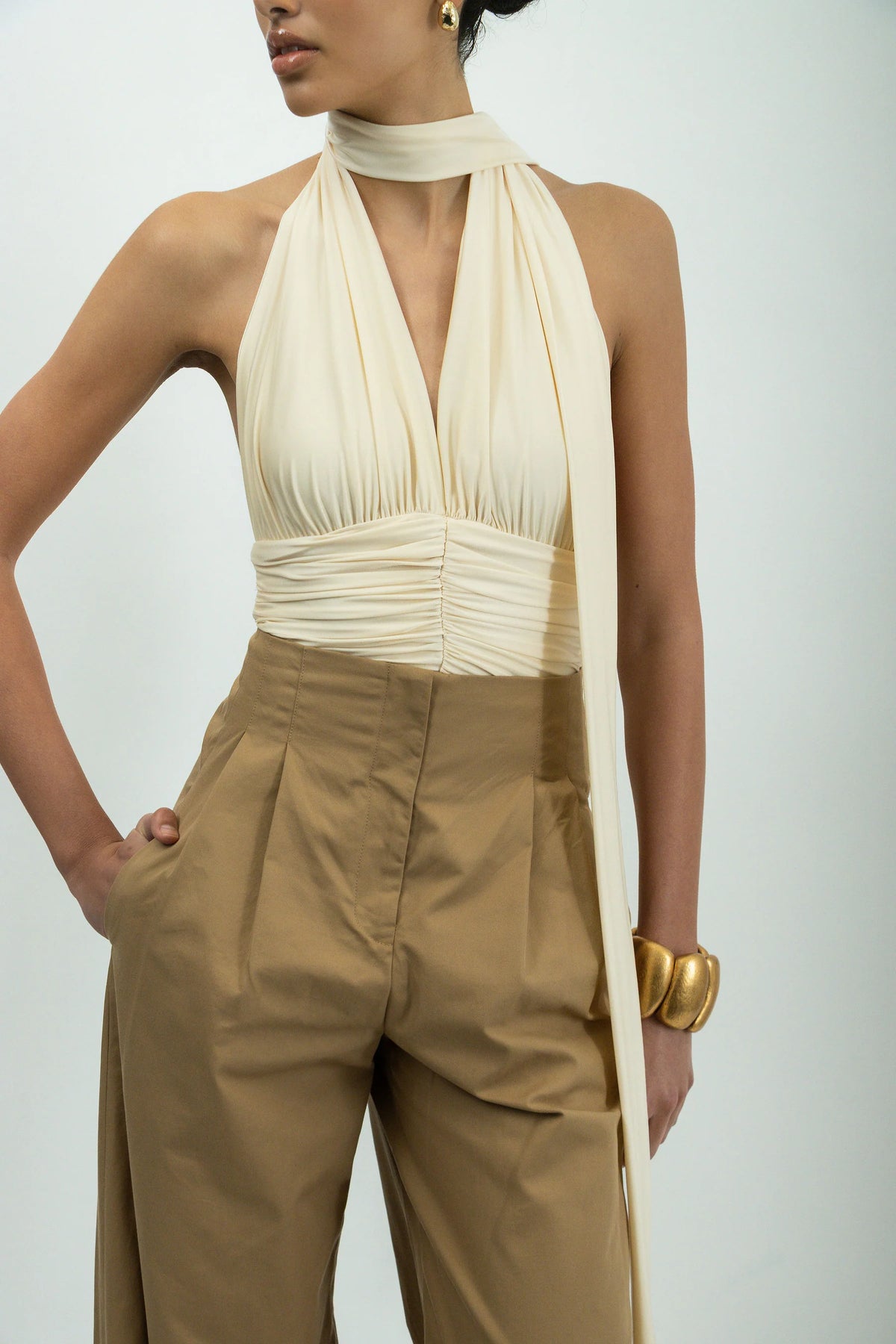 LA CANALLA BODY OFF WHITE