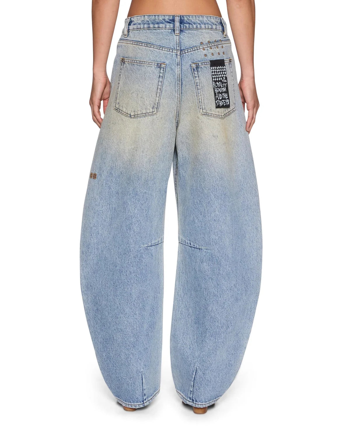 BARREL JEAN FIELD BLUE