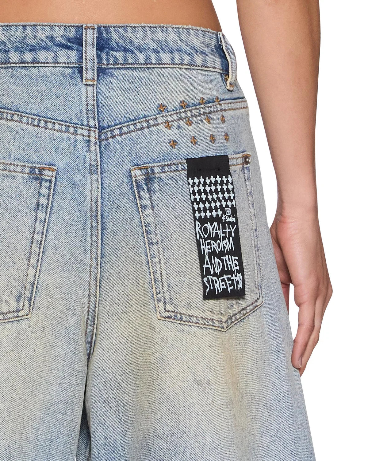 BARREL JEAN FIELD BLUE