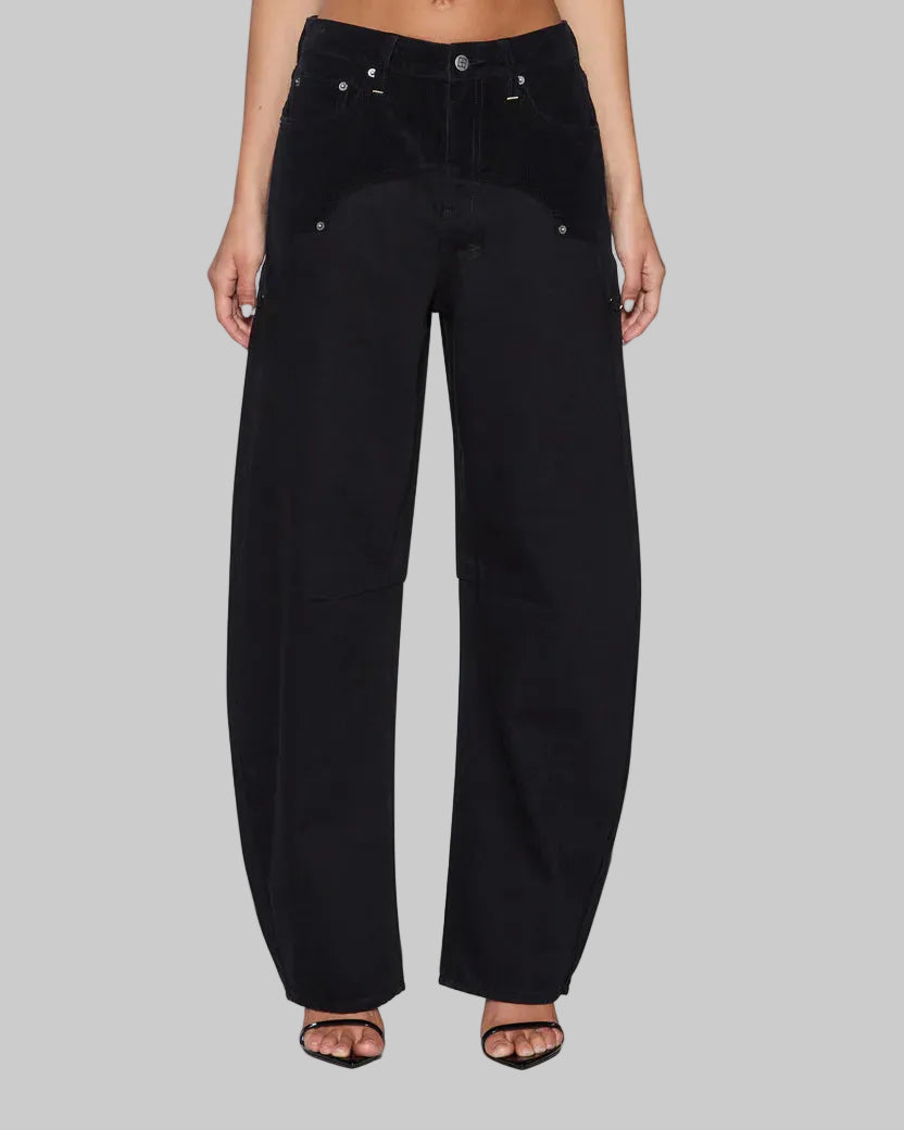BARREL JEAN SALOON BLACK